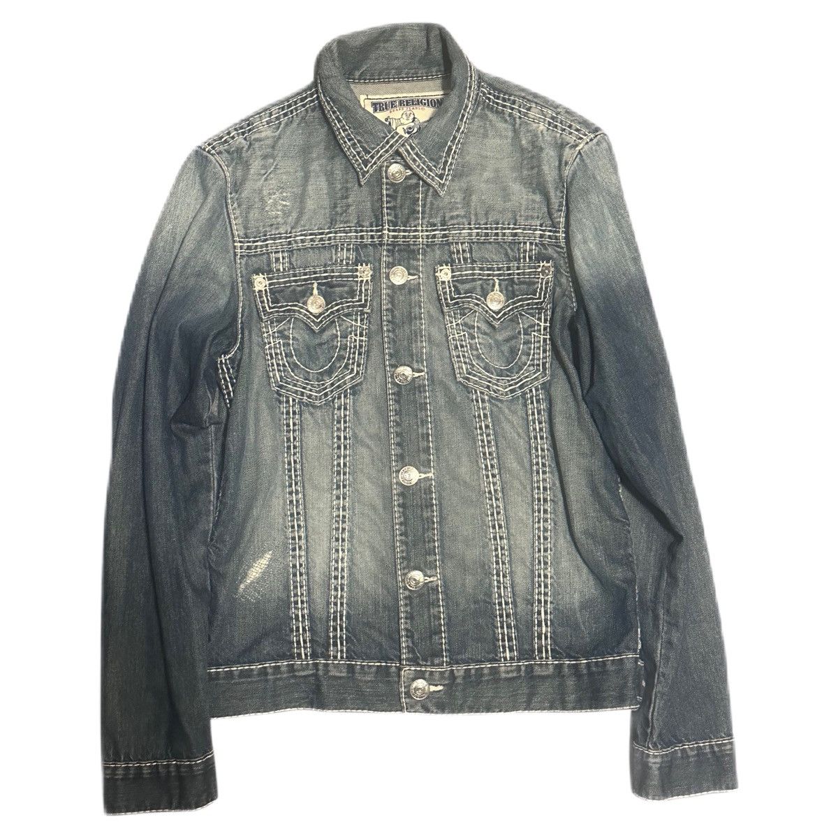 True Religion True Religion MB3 Stitch Denim Jacket Size US M / EU 48-50 / 2 - 1 Thumbnail