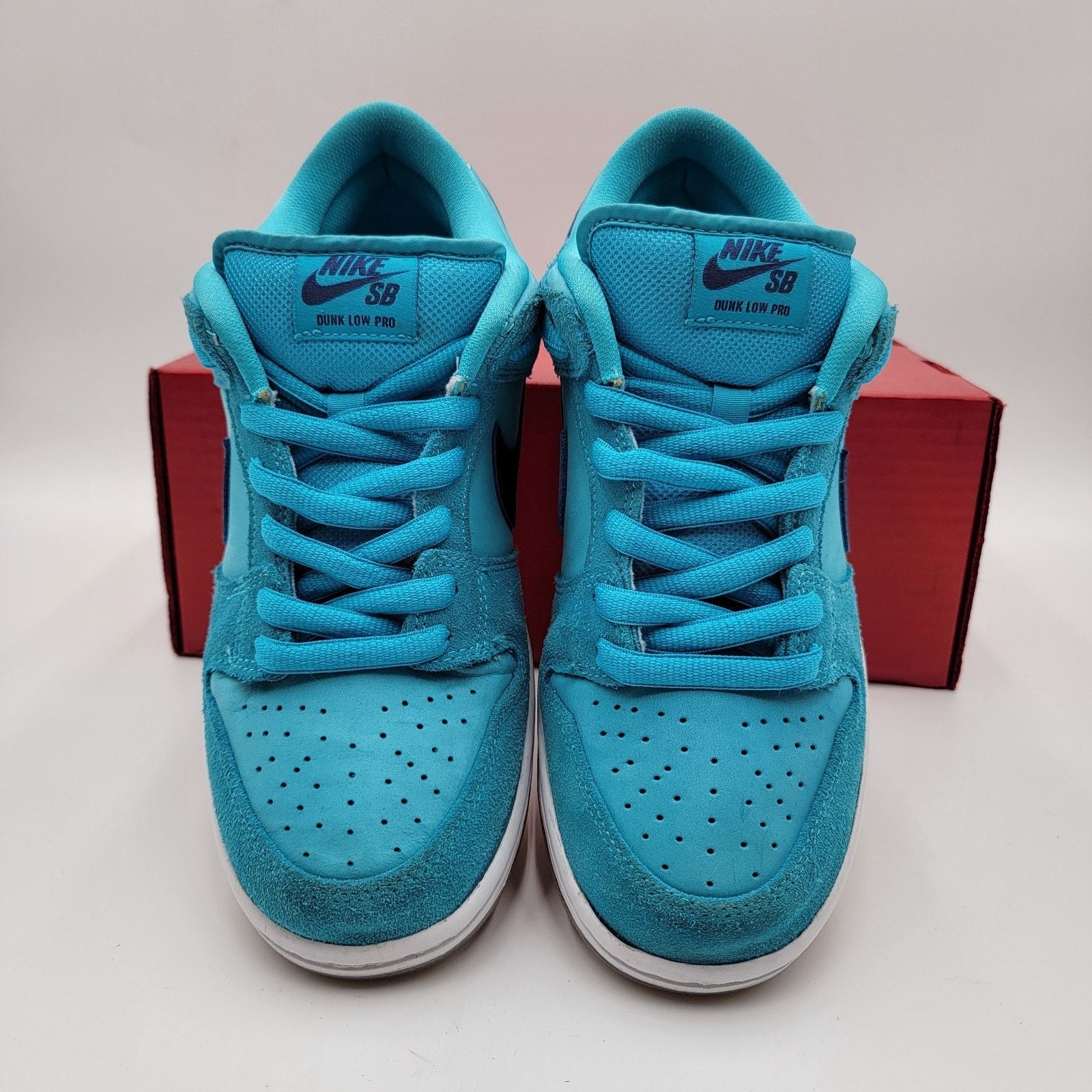 Nike Nike Men's SB Dunk Low 'Blue Fury' Sz 8 BQ6817-400 (416) Size US 8 / EU 41 - 3 Thumbnail