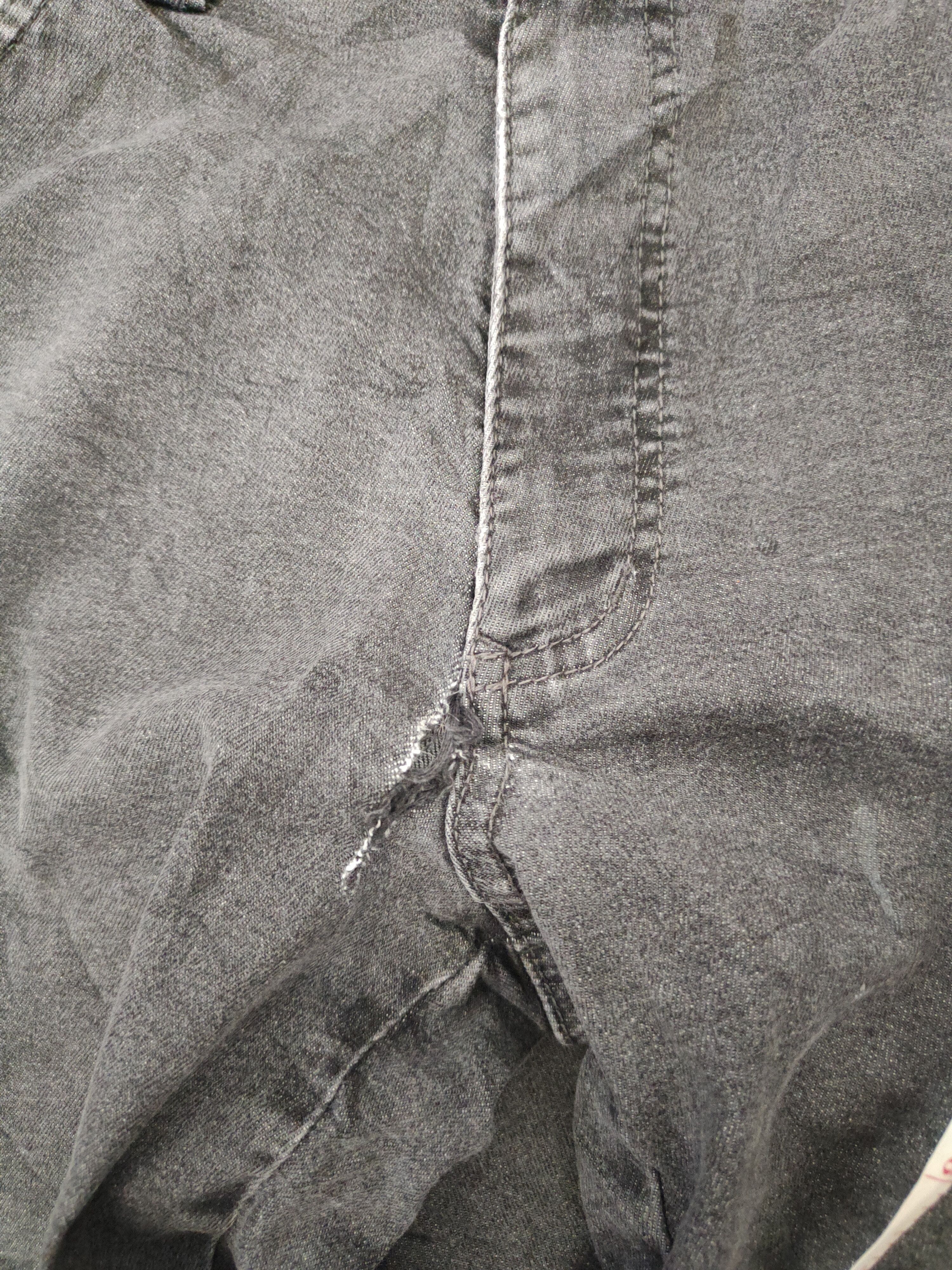 Japanese Brand TS Design Black cargo Distressed Ripped Jeans #W2190 Size US 30 / EU 46 - 3 Thumbnail