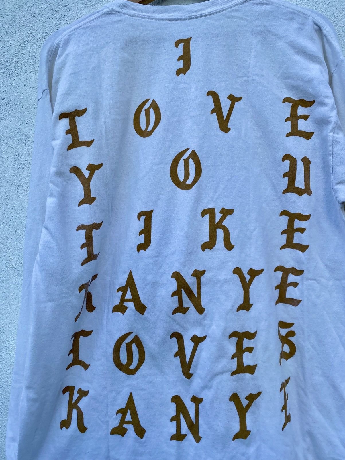 Kanye West × Rap Tees Kanye West I Love You Dallas Life Of Pablo Size US L / EU 52-54 / 3 - 4 Thumbnail