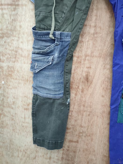 Japanese Brand DLL TK Shop Custom reworked cargo reconstruct pants #46-026 Size US 31 - 9 Thumbnail