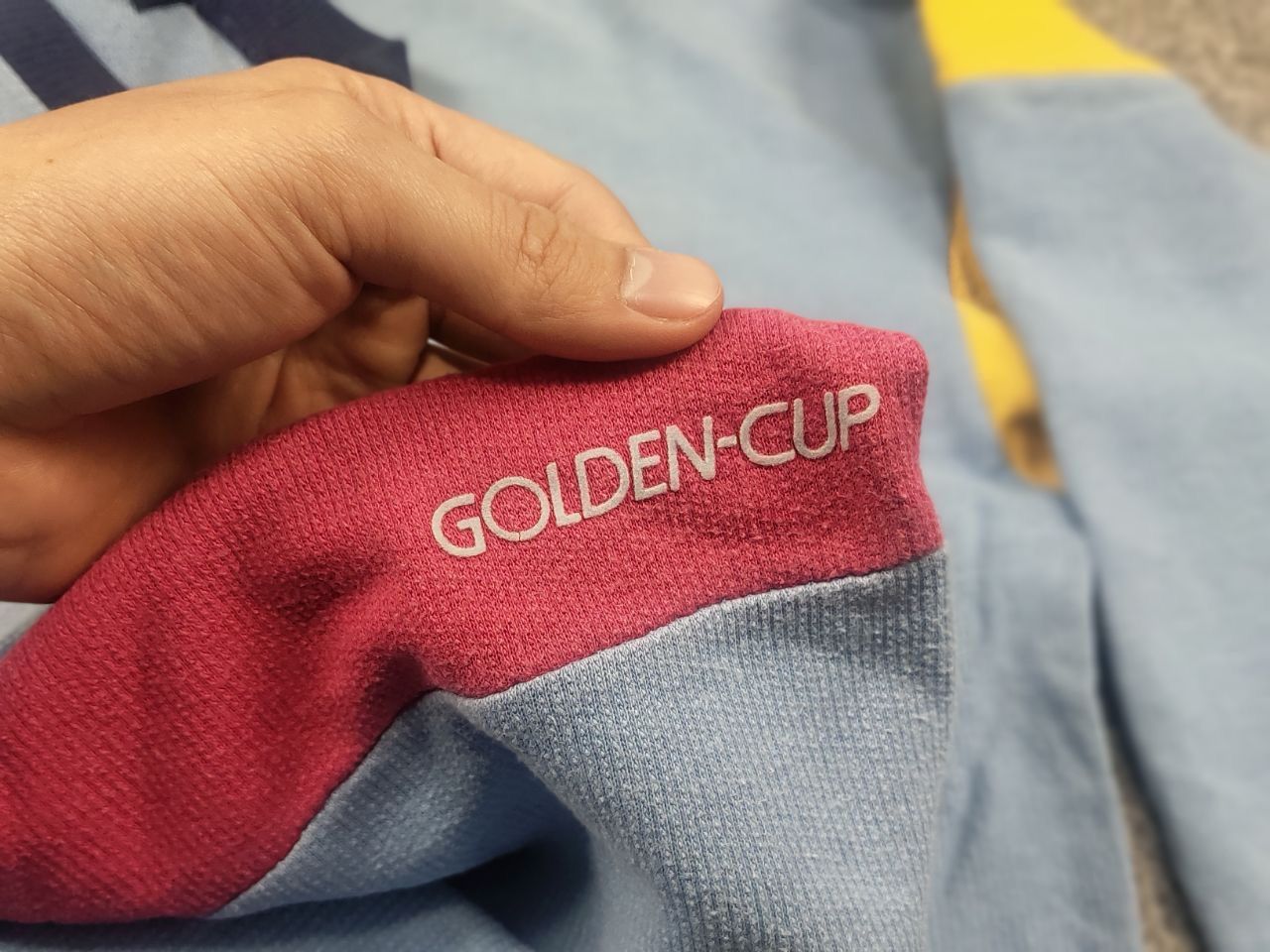 Vintage Vintage 80's Golden Cup ping pong Logo Sport Sweatshirt Size US M / EU 48-50 / 2 - 10 Thumbnail