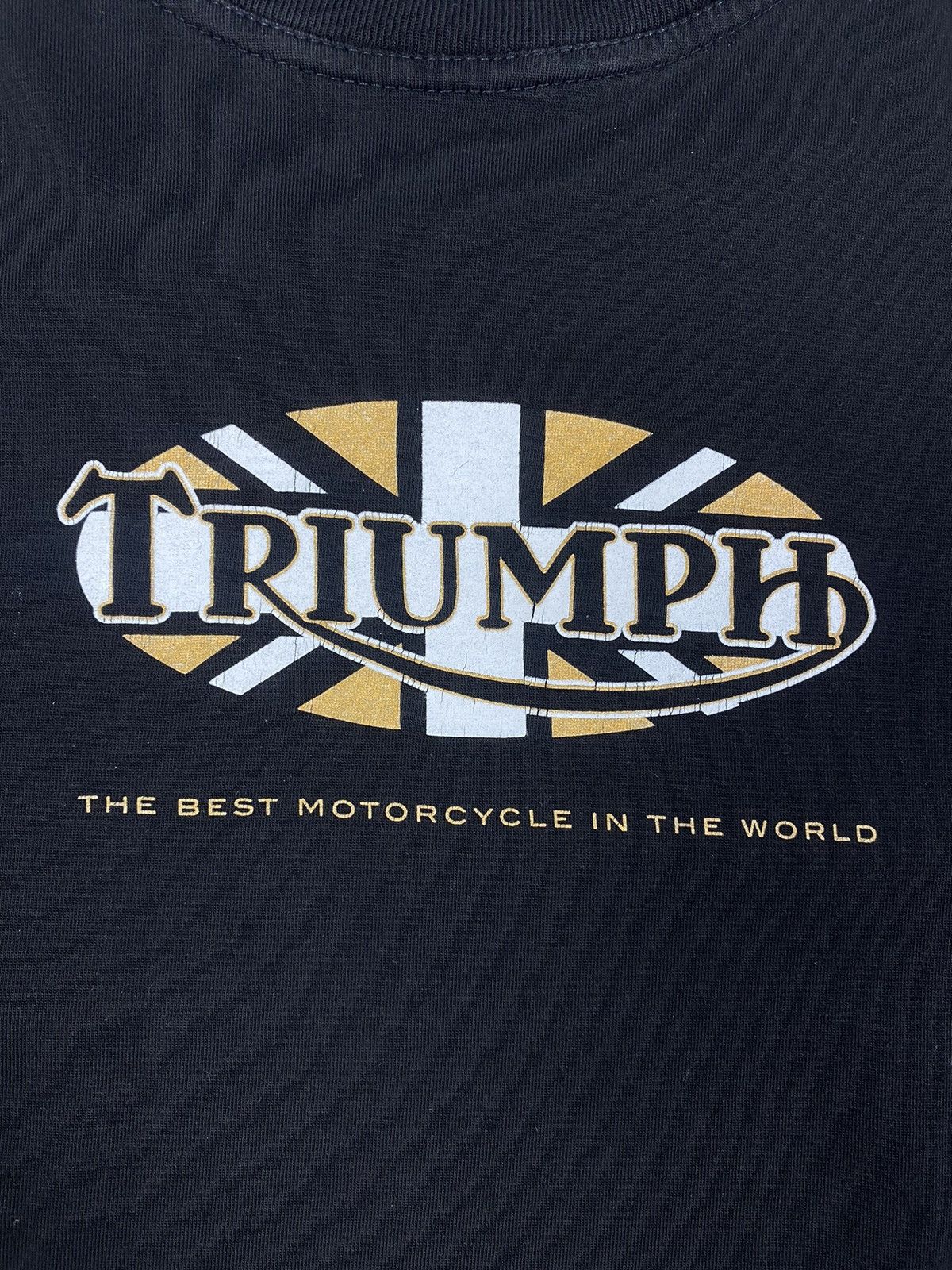 Vintage Vintage Triumph Motorcycle Racing Tee Size US M / EU 48-50 / 2 - 6 Thumbnail