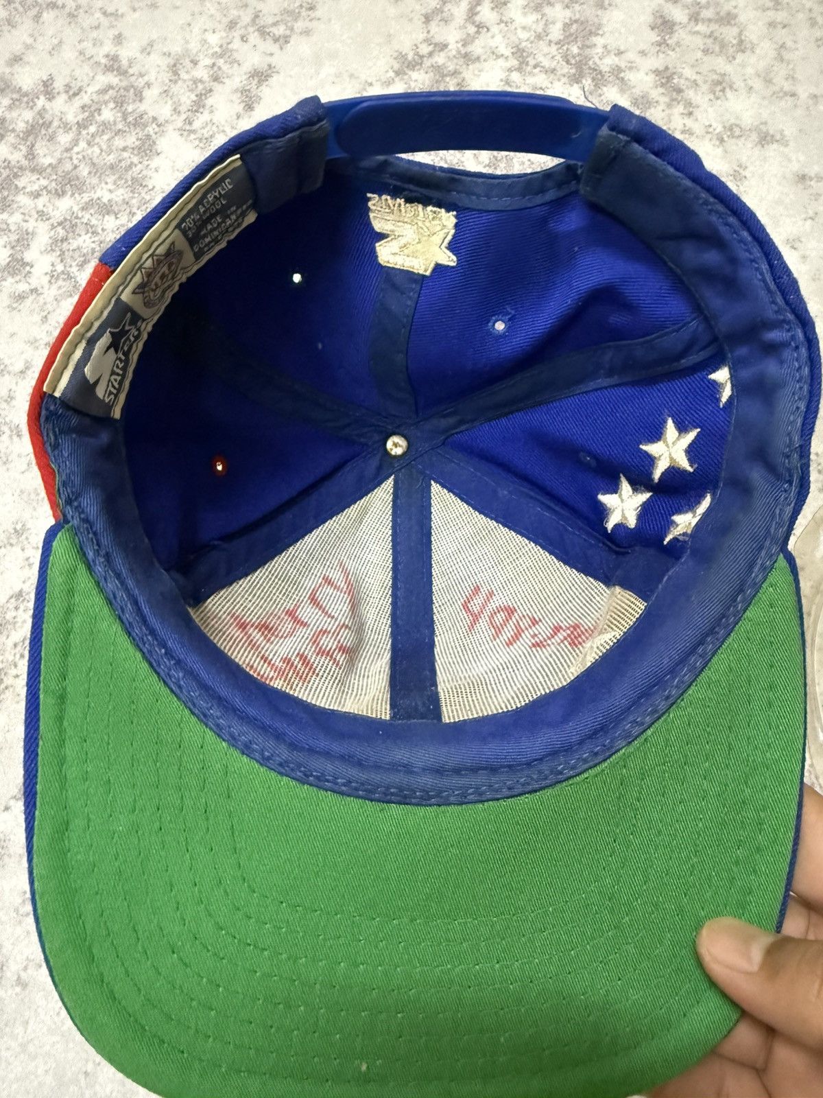 Starter Vintage 80s Olympic Usa Starter Wool Snapback Cap Size ONE SIZE - 9 Thumbnail