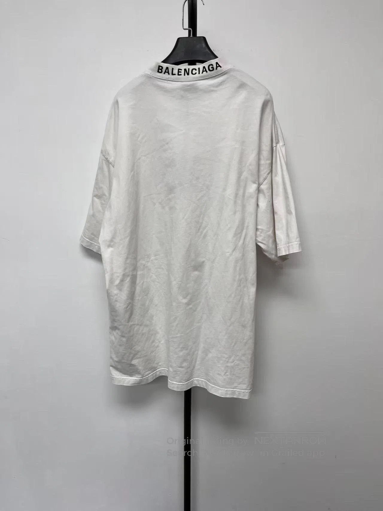 Balenciaga Balenciaga Letter Heart Print T-shirt. Size XXS / US 00 / IT 34 - 2 Thumbnail