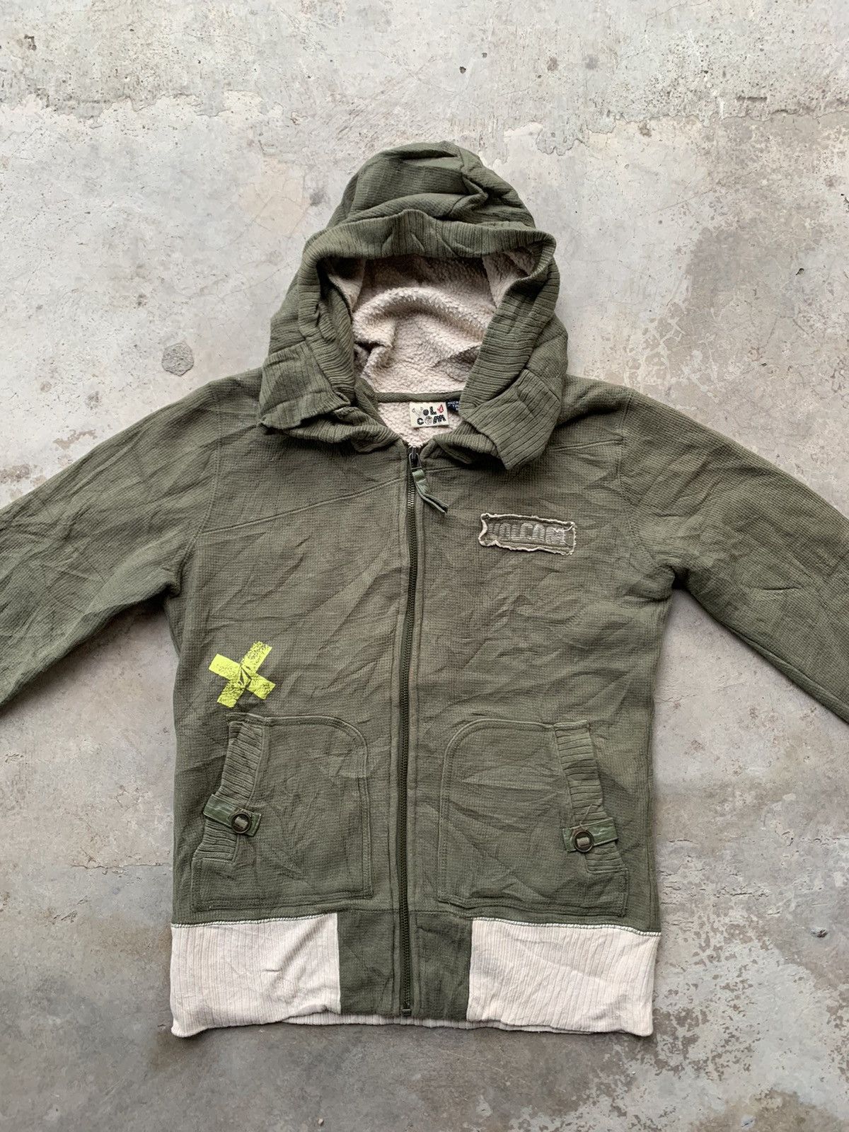 Vintage × Volcom Volcom Zipper Hoodie Size M / US 6-8 / IT 42-44 - 10 Thumbnail