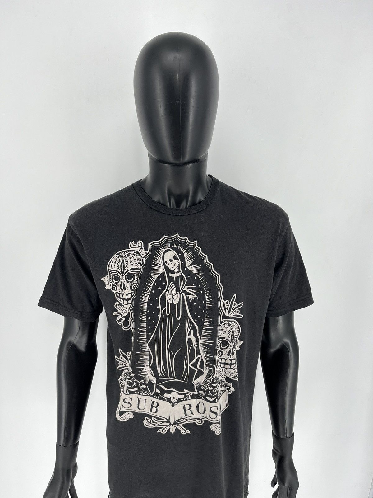 Band Tees × Vintage Vintage Subrosa Nun Skeleton Heavy Metal Band Skull Size US L / EU 52-54 / 3 - 5 Thumbnail