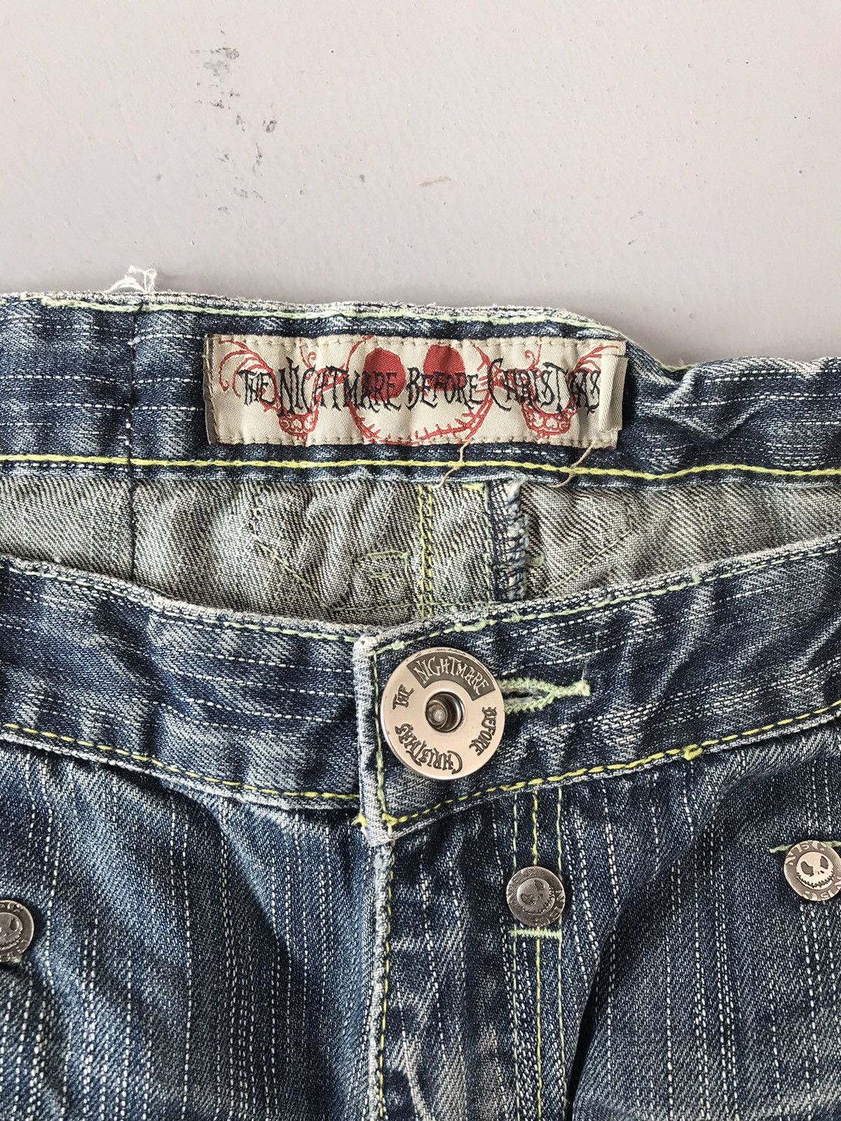 Designer Vintage Y2k Style Eaggaged Fit Denim Size US 34 / EU 50 - 11 Thumbnail