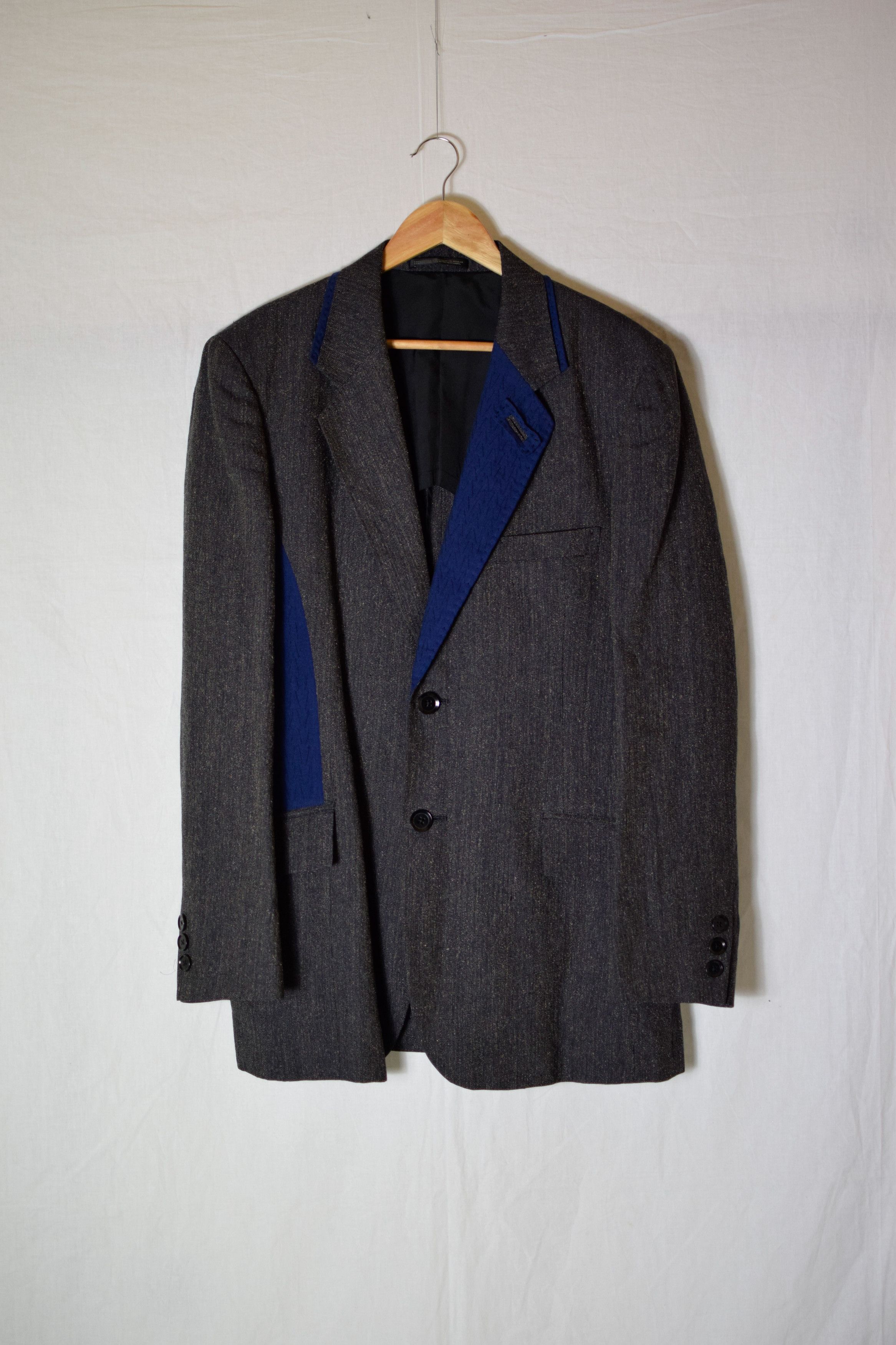 Yohji Yamamoto YYPH SS09 Patchwork Blazer - HV-J21-319 Size 50R - 2 Thumbnail