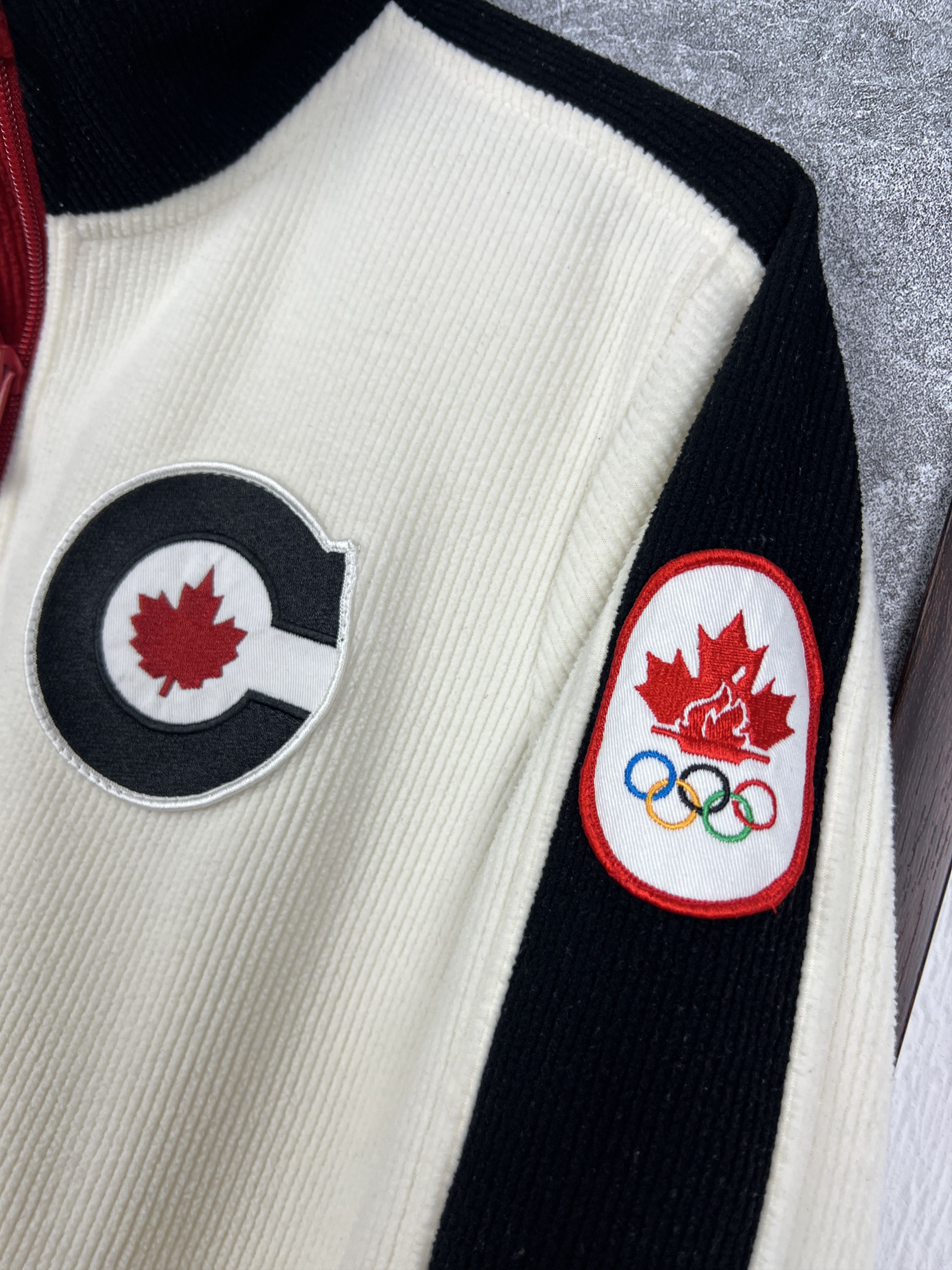 Vintage Vancouver Olympics 1/4 Zip Jacket Canada National Team Size M / US 6-8 / IT 42-44 - 4 Thumbnail