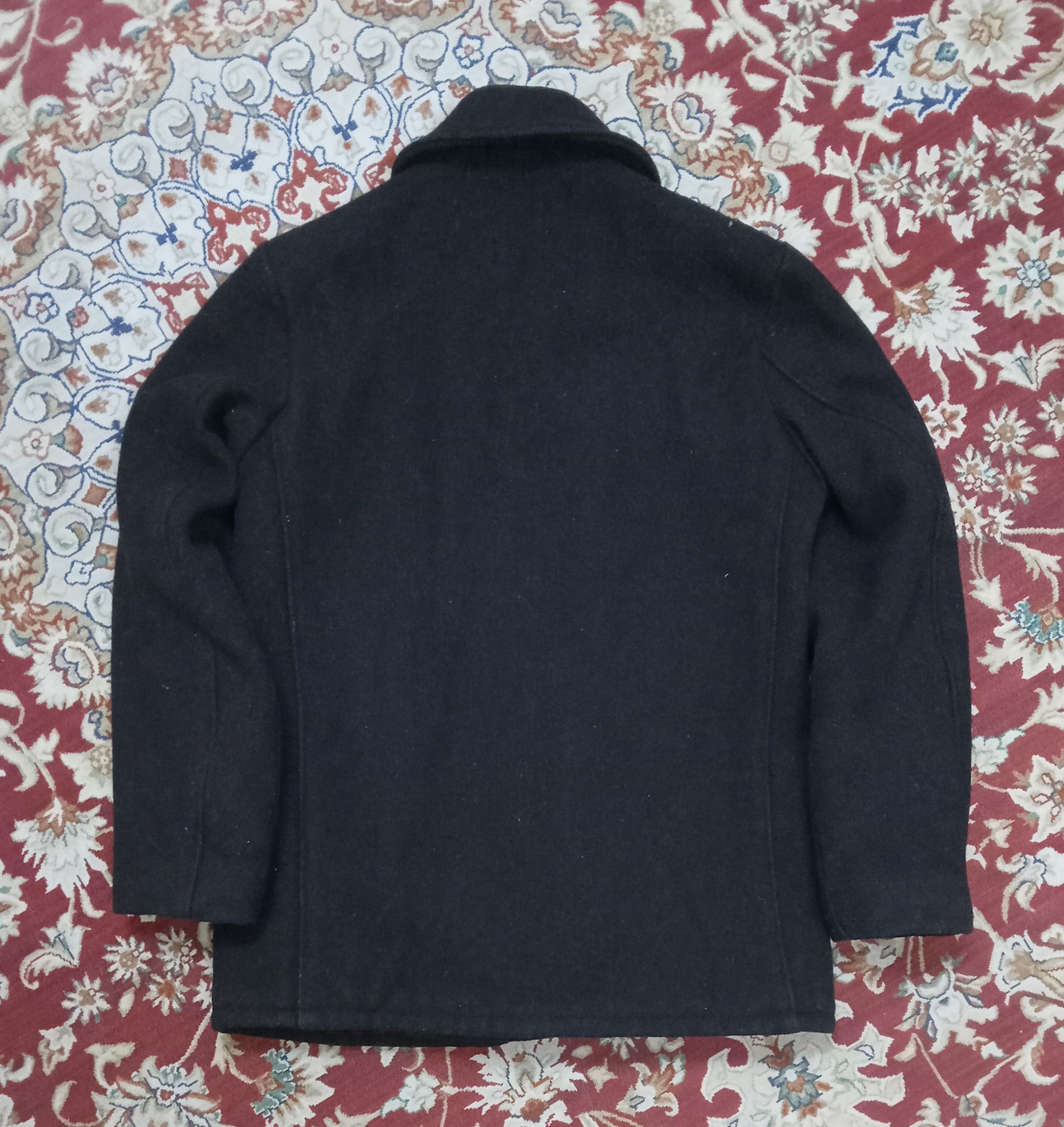 Schott × Vintage Vintage U.S 740N Pea Jacket Size 38S - 2 Thumbnail