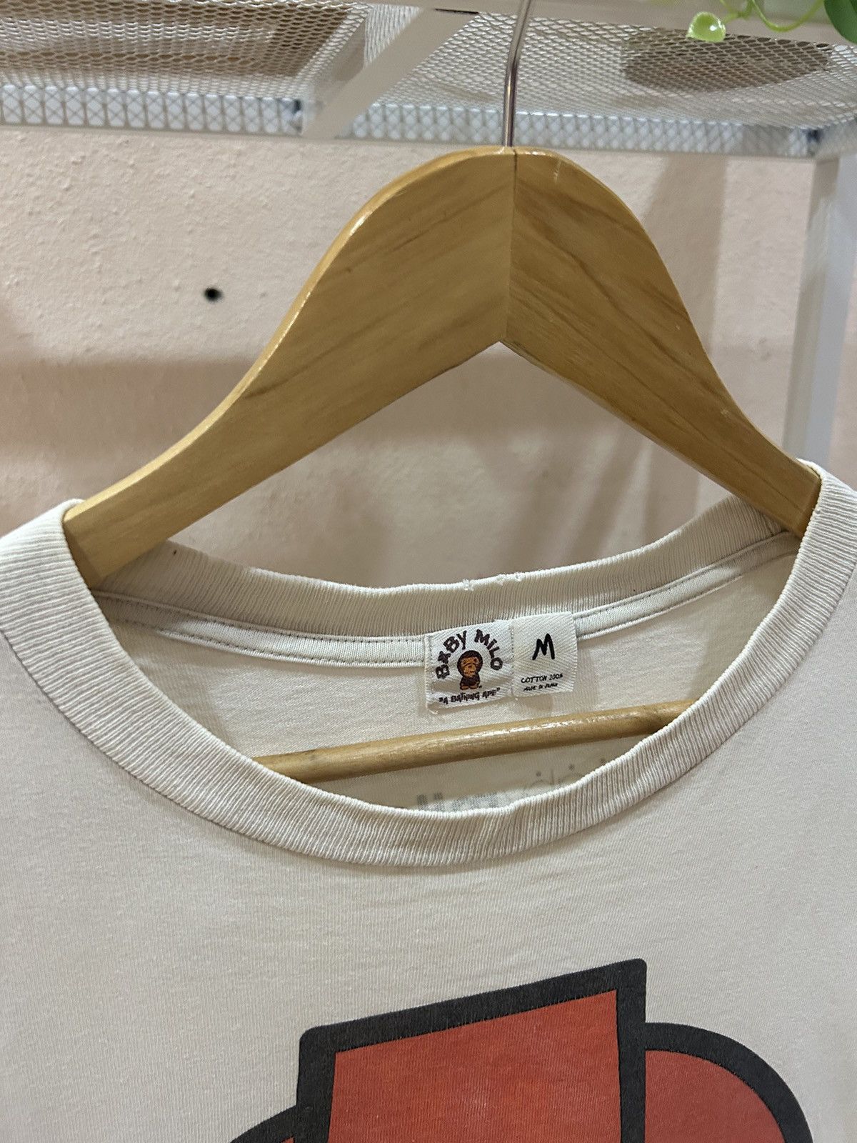 Bape OG 2005 Baby Milo General Big Logo Tee Size US M / EU 48-50 / 2 - 3 Thumbnail