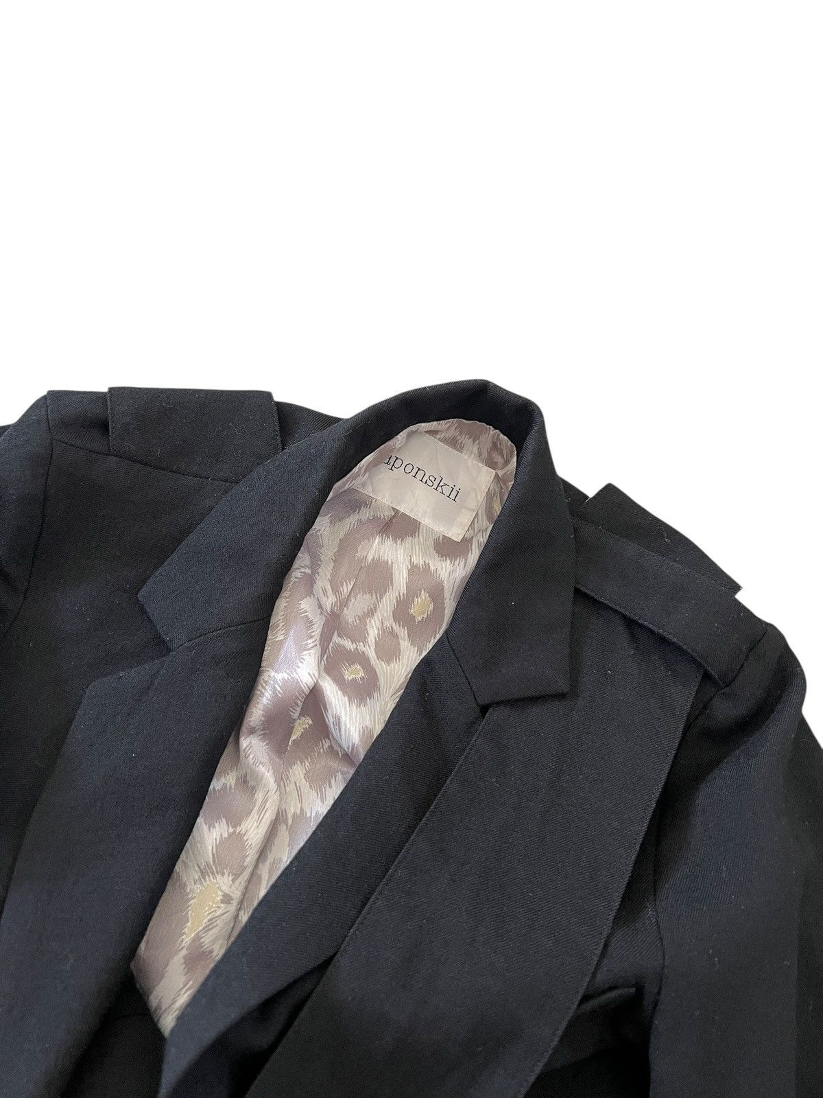 Yaponskii 1990s Yaponskii Bondage Blazer Jacket Size US S / EU 44-46 / 1 - 11 Thumbnail