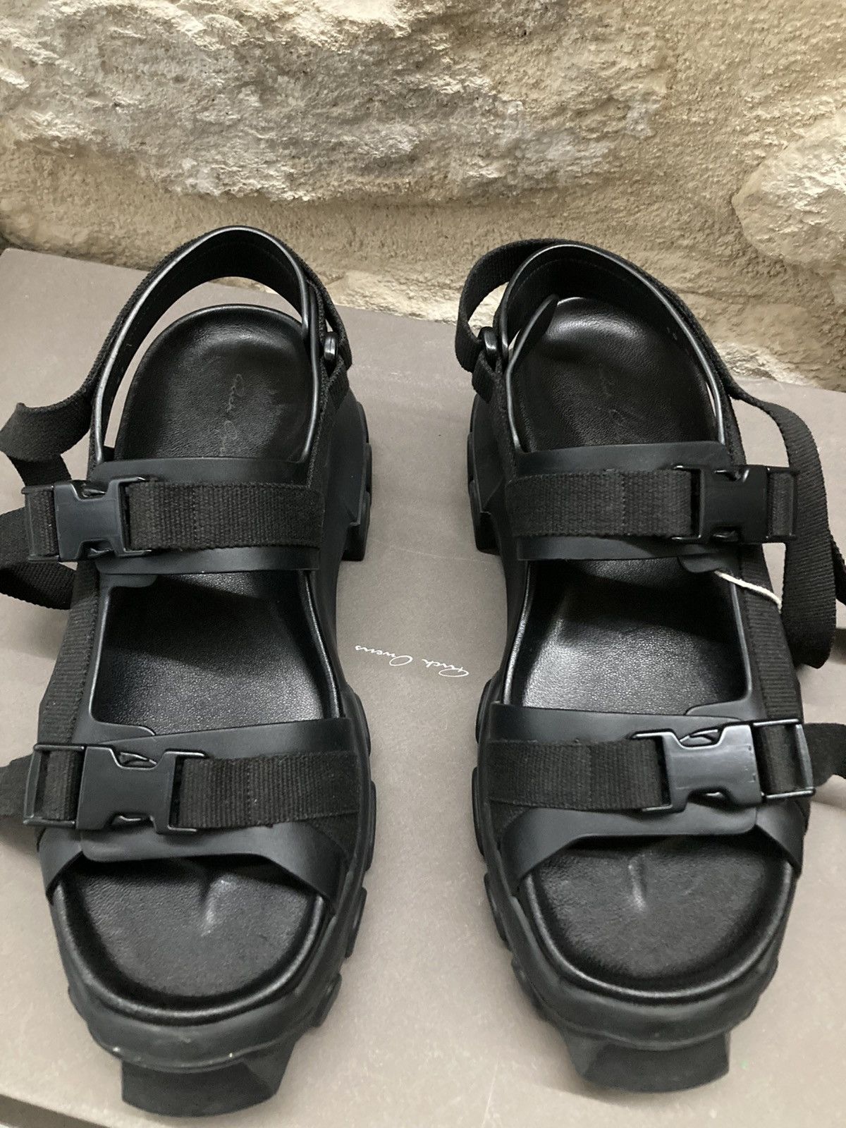 Rick Owens NEVER WORN / Rick Owens Tractor Sandals Size US 8 / EU 41 - 5 Thumbnail