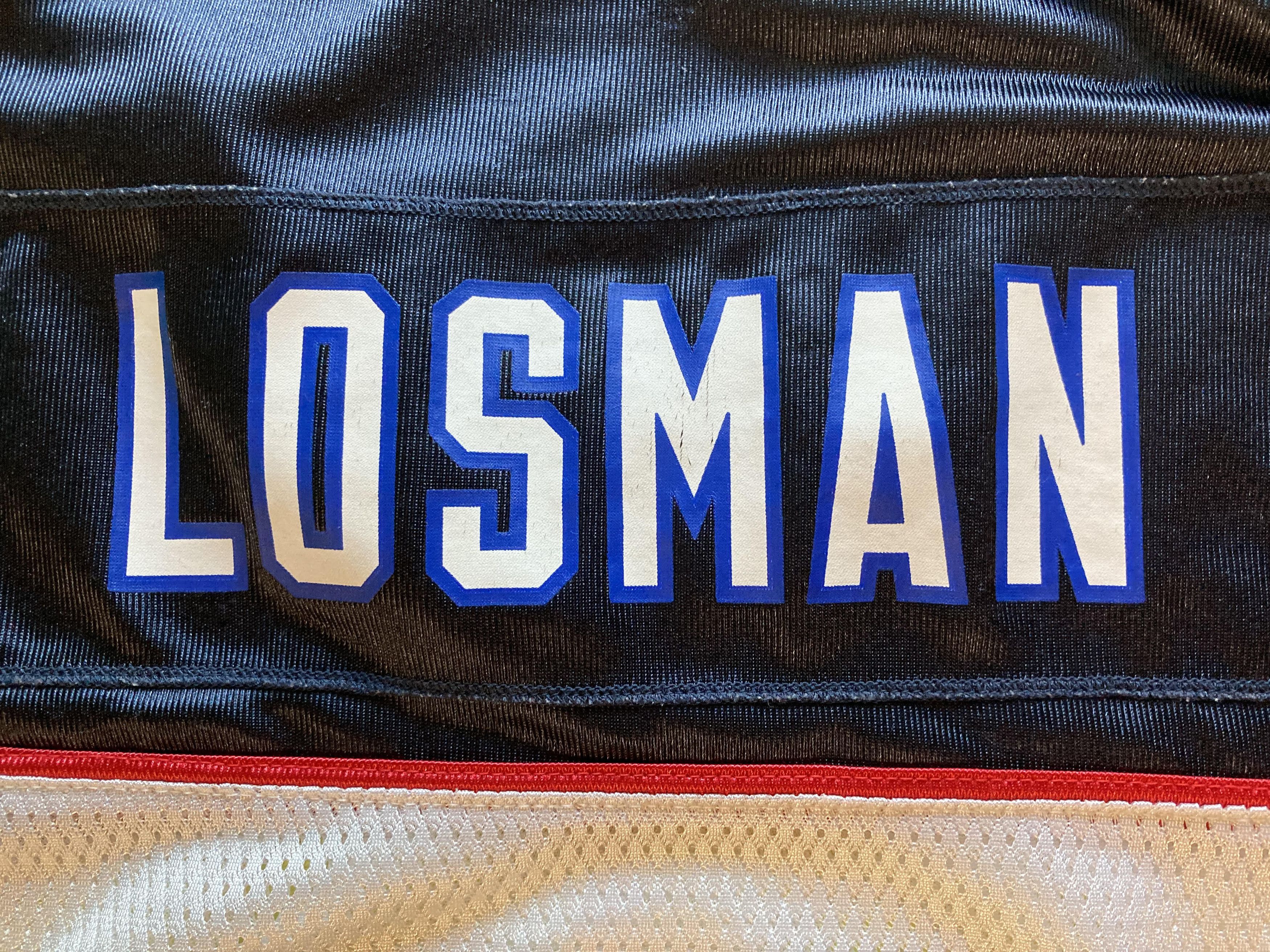 NFL × Reebok × Vintage VTG NFL BUFFALO BILLS J.P. LOSMAN JERSEY LARGE #7 Size US L / EU 52-54 / 3 - 8 Thumbnail