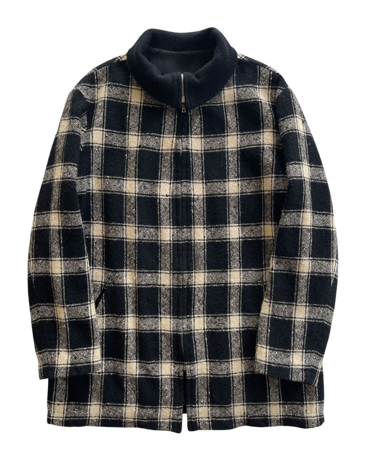 Y's for Men AW1992 Yohji Yamamoto Zip Up Tartan Blouson Jacket Size US L / EU 52-54 / 3 - 2 Thumbnail