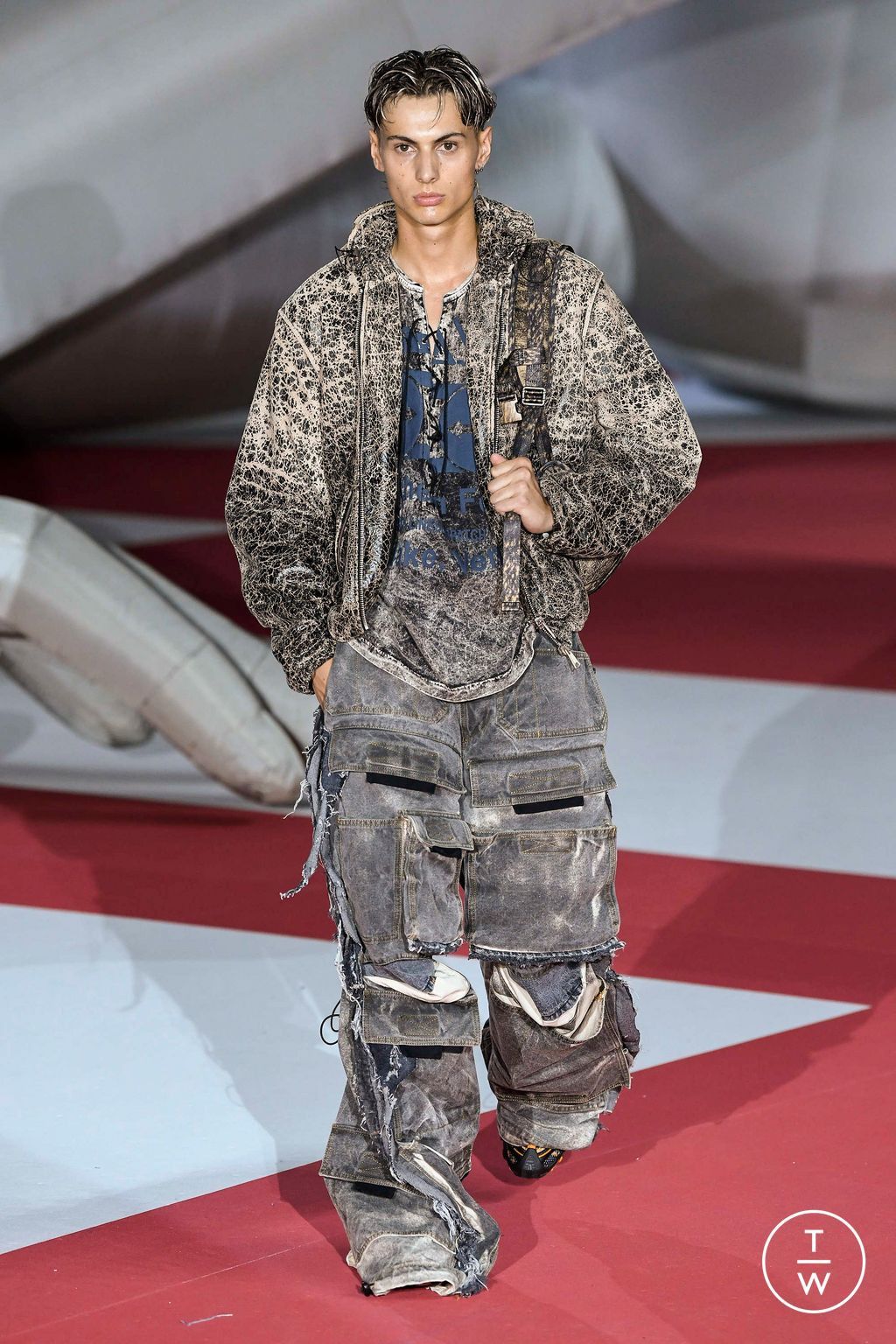 Diesel Runway SS23 Diesel D-Onlypocket Cargo Jeans Size 32 Size US 32 / EU 48 - 1 Thumbnail