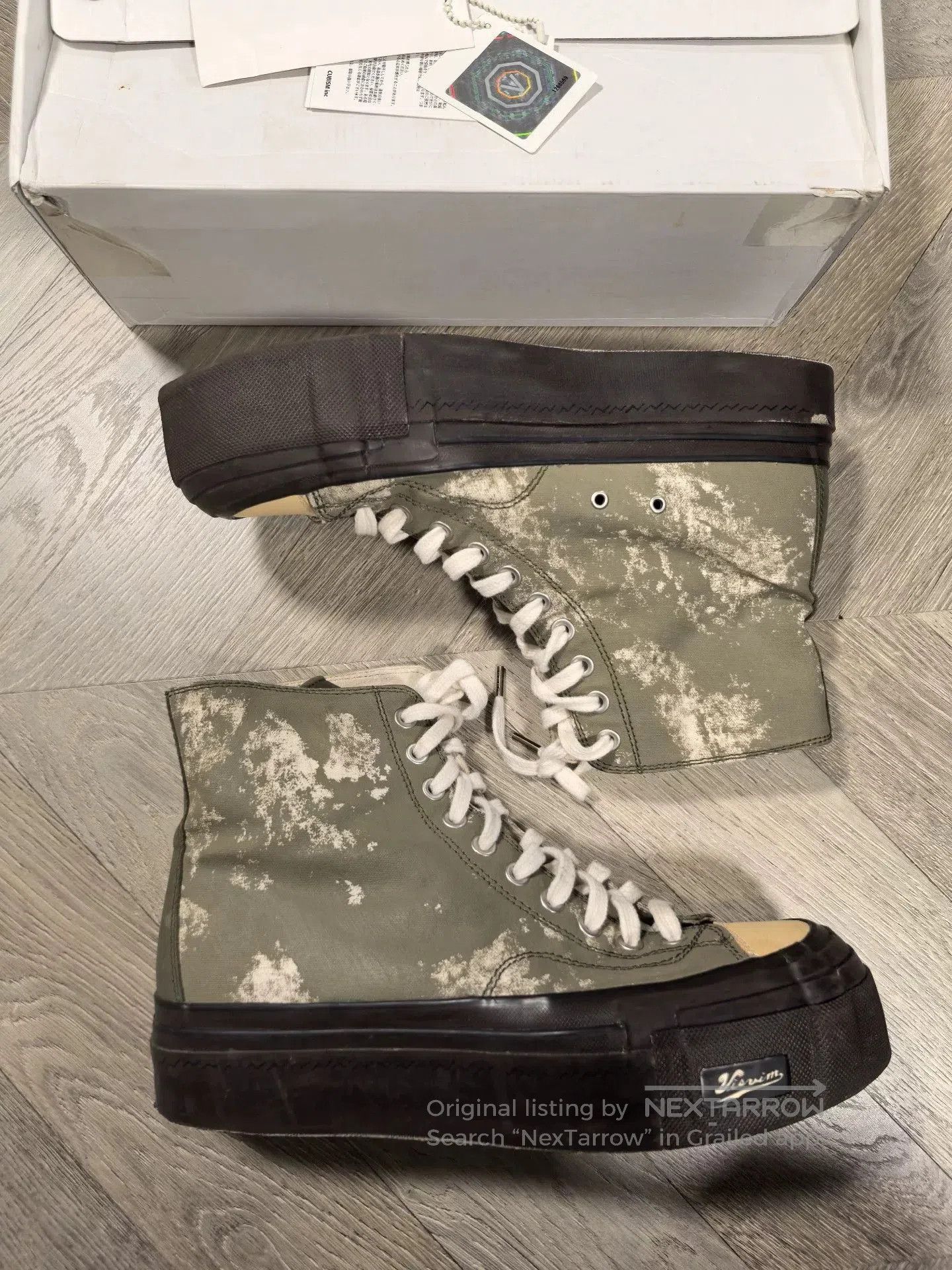 Visvim visvim skagway hi g.patten canvas shoes. Size US 10 / EU 43 - 1 Thumbnail