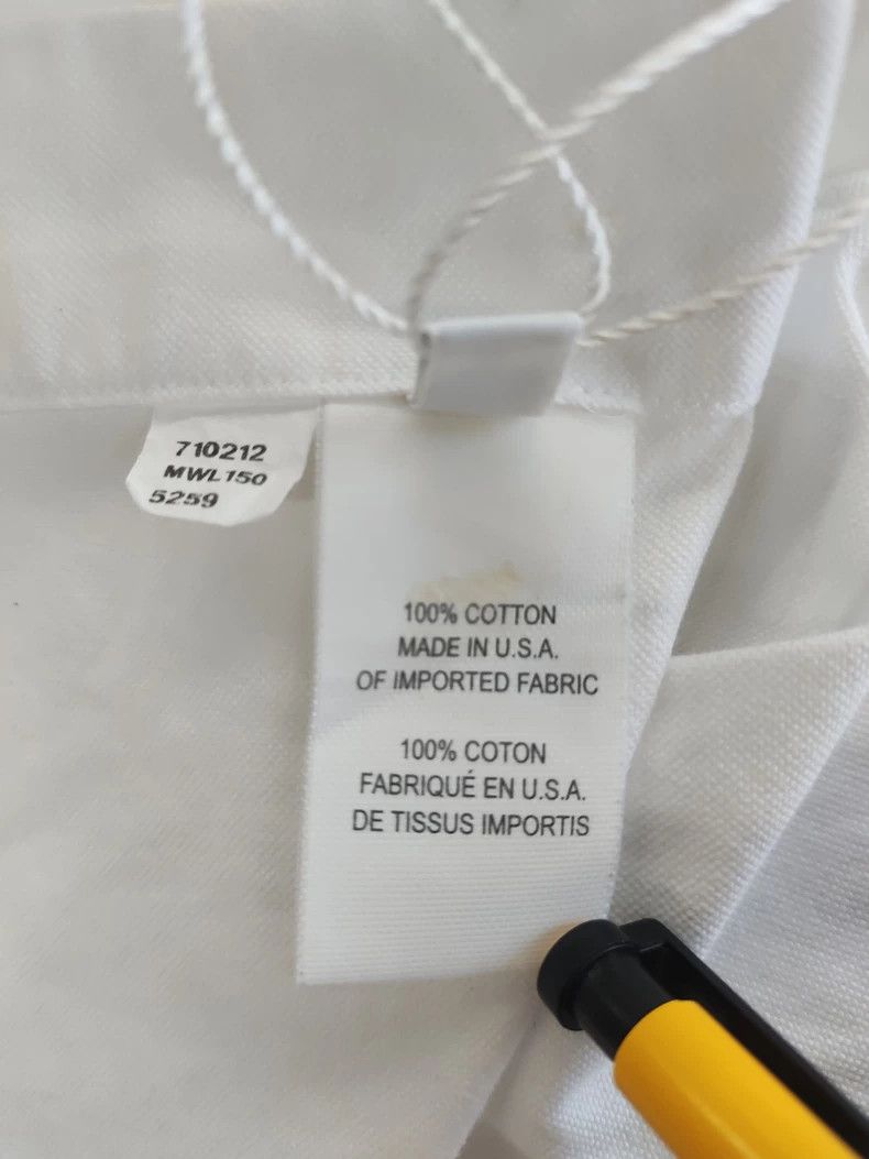Thom Browne Thom Browne Classic white shirt with a collar Size US S / EU 44-46 / 1 - 4 Thumbnail