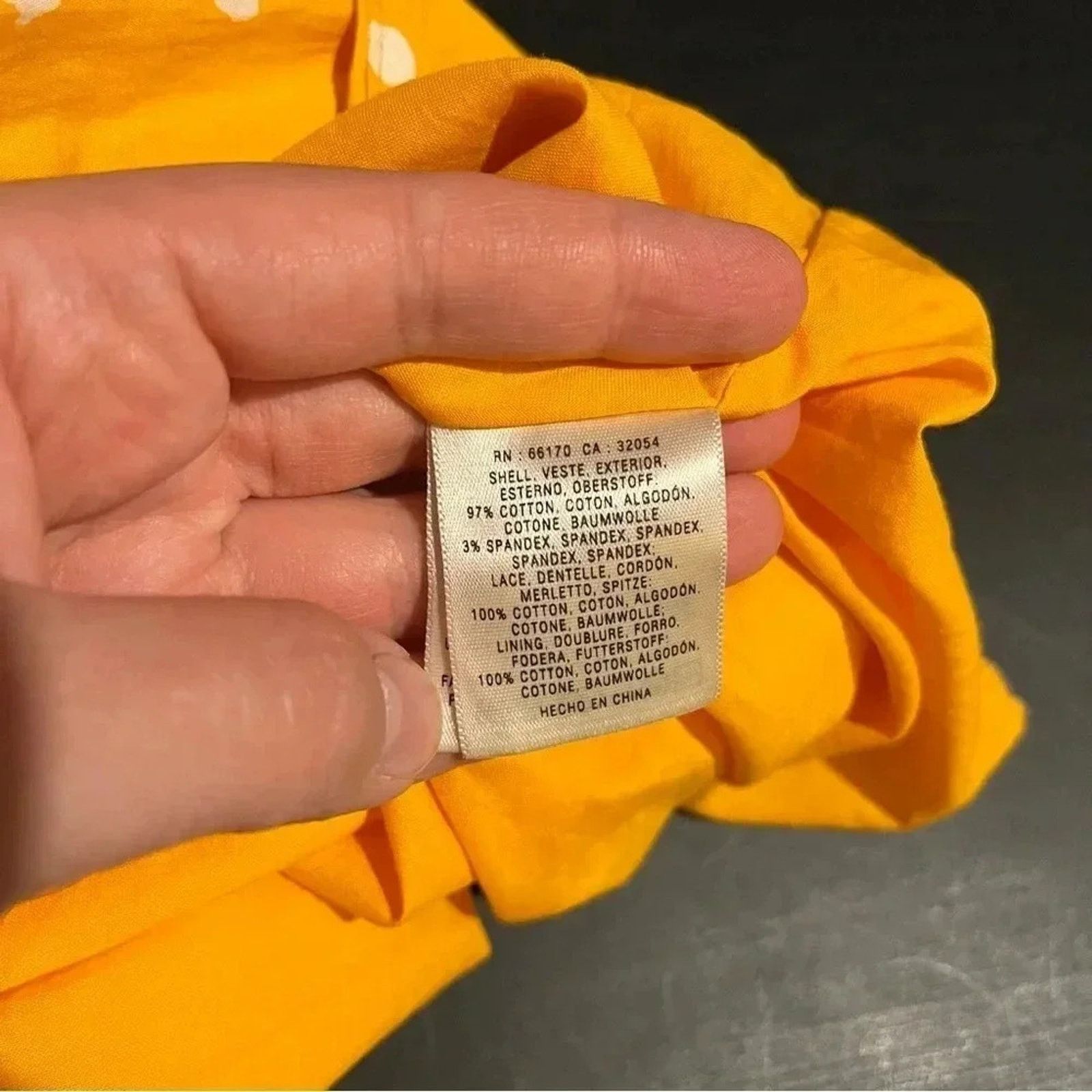 Anthropologie Moulinette Soeurs Anthropologie Yellow Polka Dot Dress Sz 4 Size S / US 4 / IT 40 - 3 Thumbnail