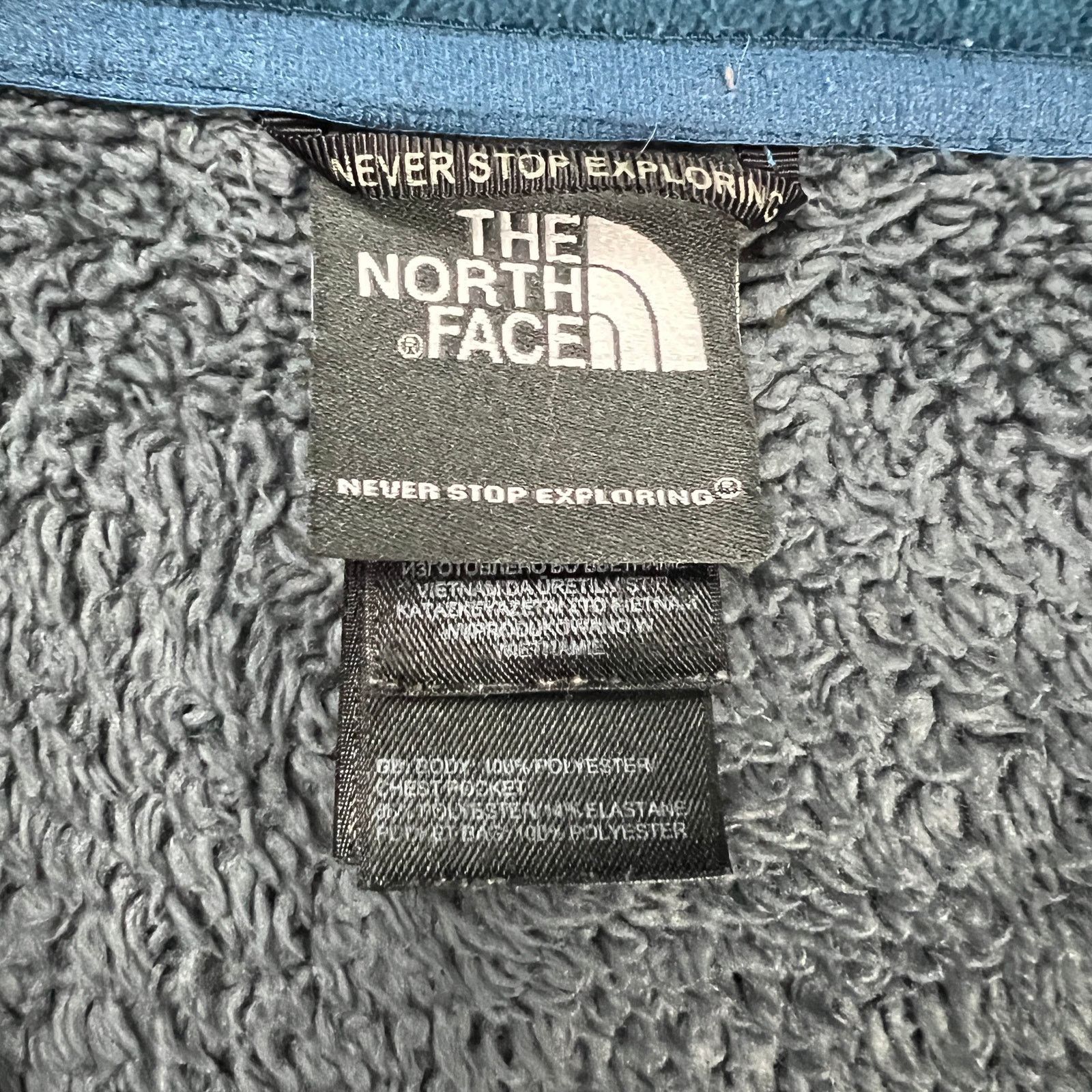 The North Face × Vintage The North Face Fleece Sweatshirt Outdoor Full Zip Jacket Size US M / EU 48-50 / 2 - 5 Thumbnail