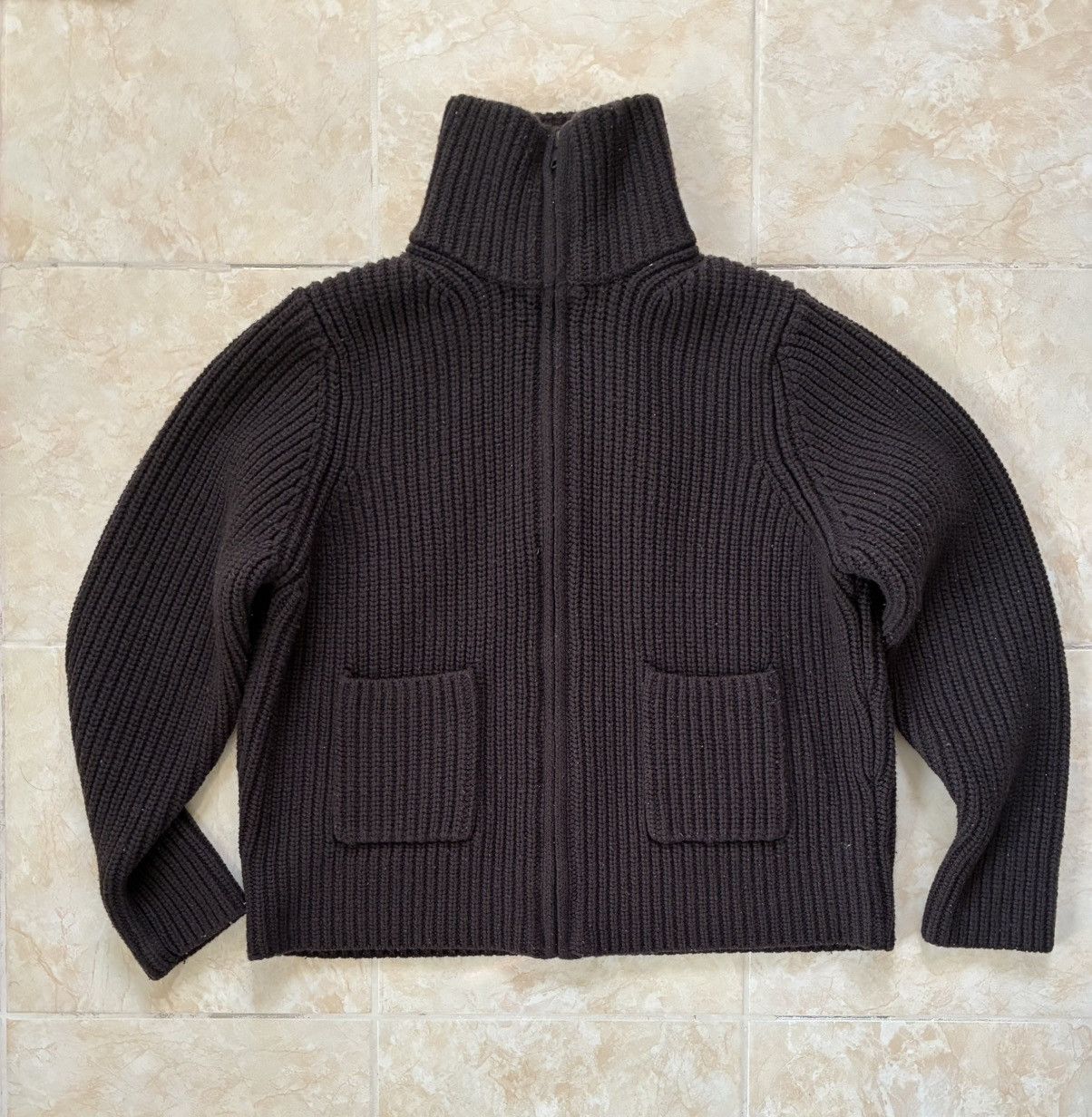 Christophe Lemaire Uniqlo x Lemaire Lambswool Zip Up Jacket Size US M / EU 48-50 / 2 - 2 Thumbnail