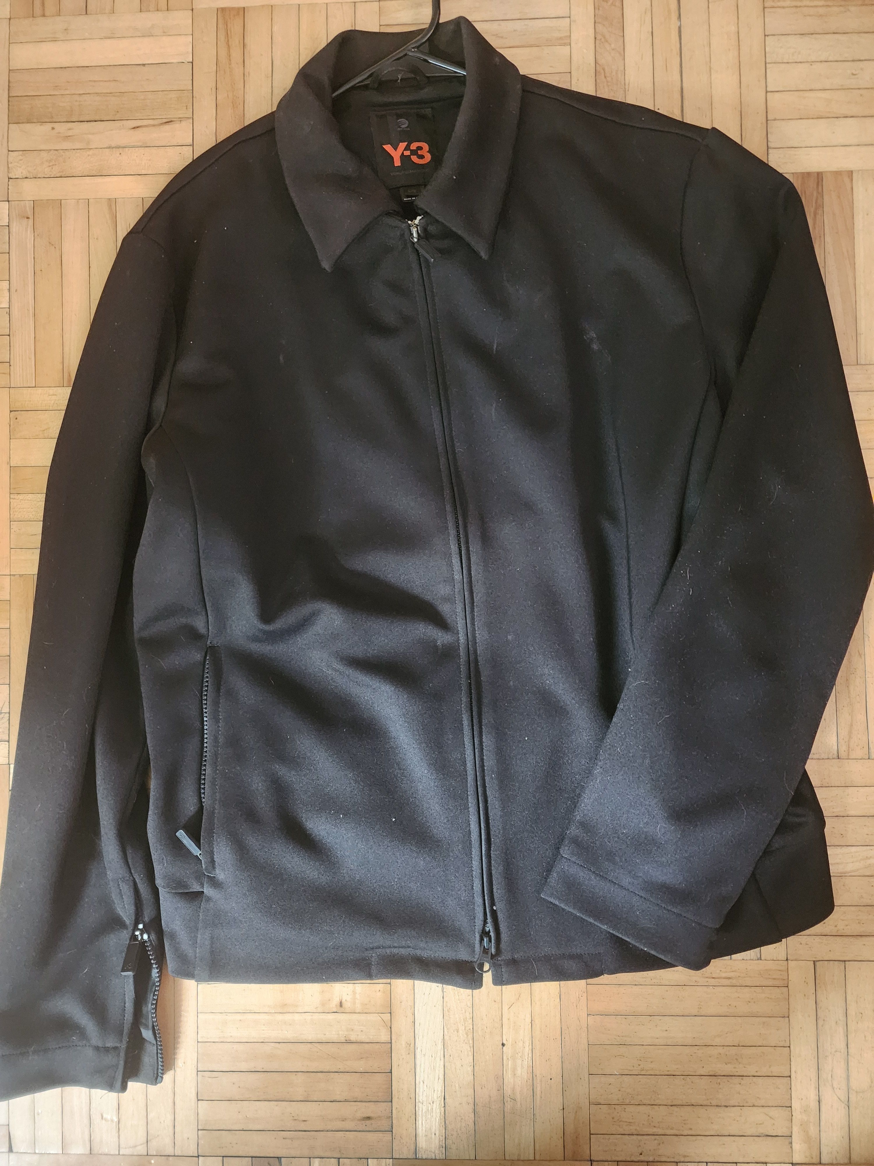 Yohji Yamamoto Y-3 DOUBLE ZIP FRONT HIDDEN STRIPES Size US M / EU 48-50 / 2 - 2 Thumbnail