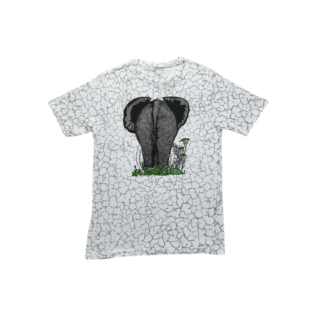 Hanes × Vintage Y2K Only Elephants Should Wear Ivory AOP T-Shirt Size US S / EU 44-46 / 1 - 2 Thumbnail