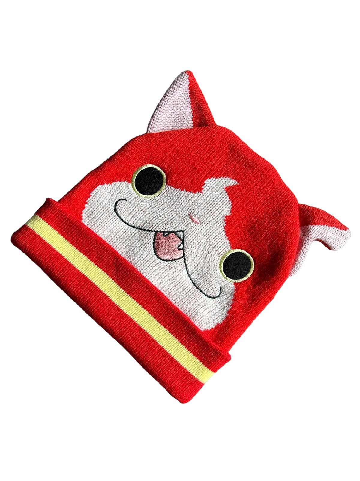 Vintage Bunny Horn devil Anime Yokai watch Beanie hats