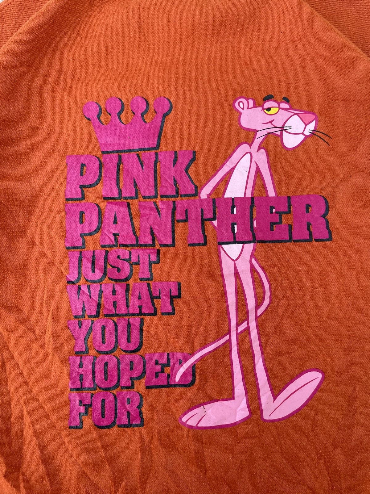 Anime × Cartoon Network × Vintage Vintage Y2K Pink Panther Sweatshirt Size US L / EU 52-54 / 3 - 8 Thumbnail