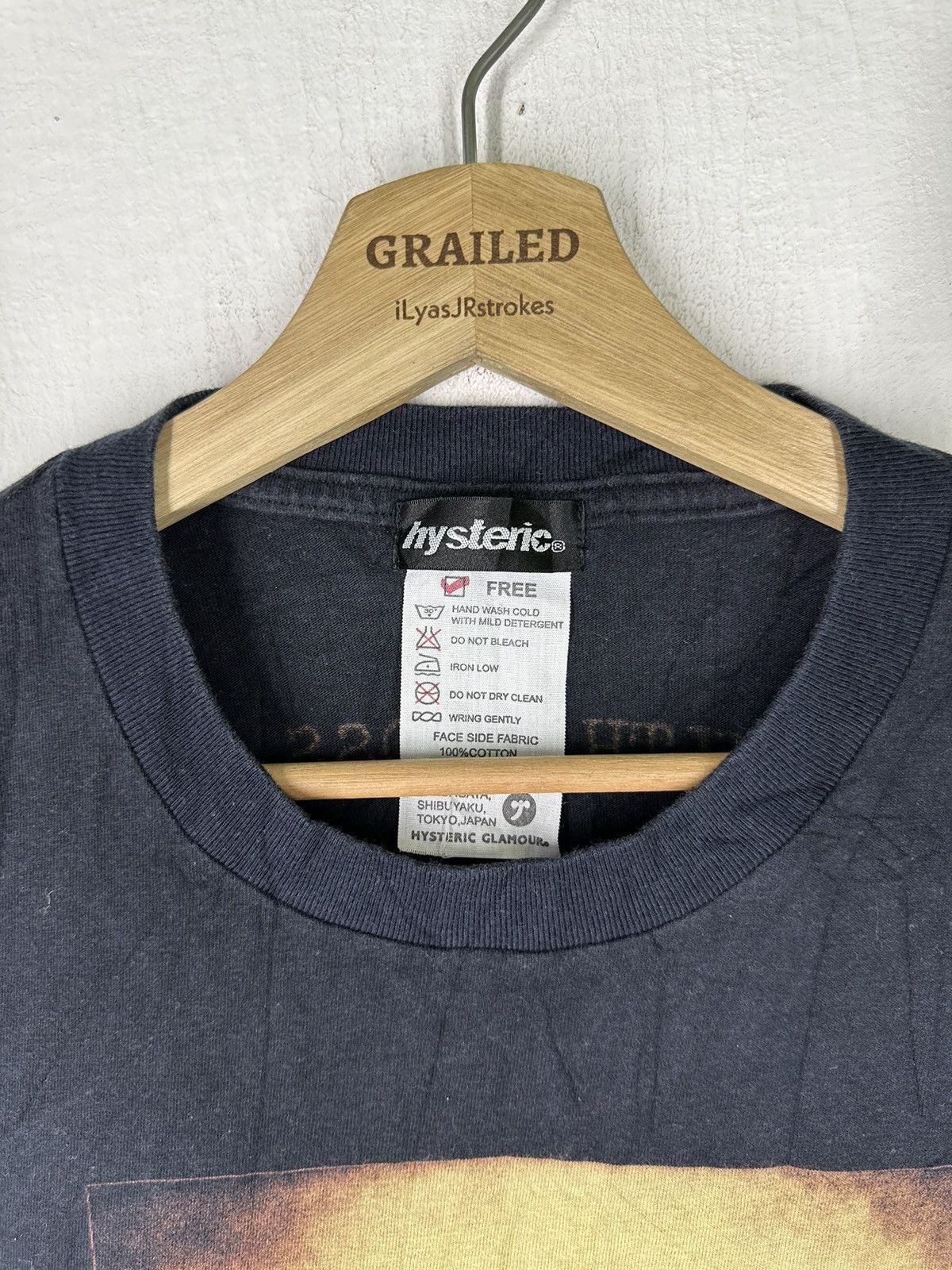 Hysteric Glamour Vintage 00’s Patti Smith/Cross Section x Hysteric Promo Tee Size US S / EU 44-46 / 1 - 16 Thumbnail