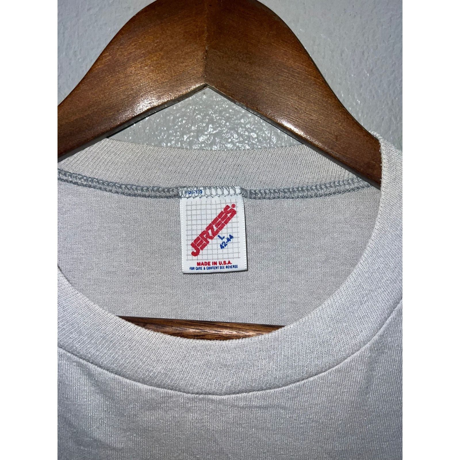 Jerzees Vintage Semper Shirt En Obscurus Specialized Air Logistics Size US L / EU 52-54 / 3 - 6 Thumbnail