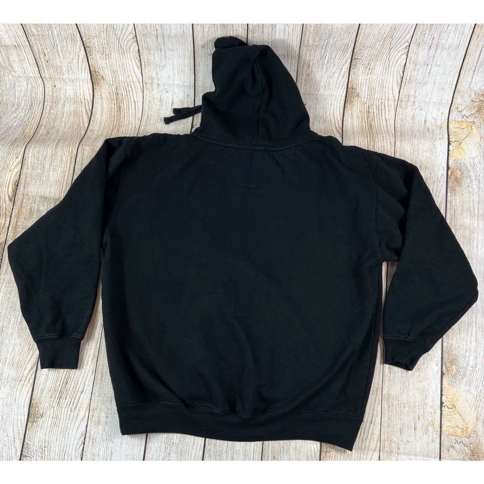 Vintage Motoamerica Hoodie Sweatshirt Large Black Men Hooded Pockets Pullover Motorcycle Sports Classic AMA Superbikes Size US L / EU 52-54 / 3 - 2 Thumbnail