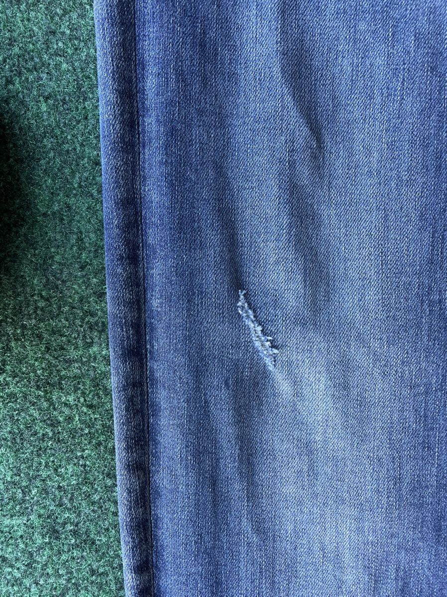 Amiri VERY CLEAN AMIRI FRACTURED STRAIGHT-LEG JEANS SIZE 33 Size US 33 - 5 Thumbnail