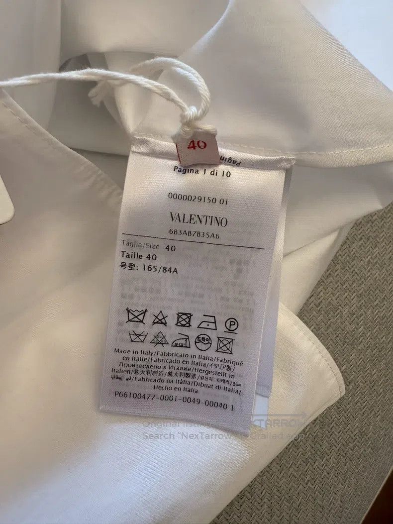 Valentino Valentino Shirt Size L / US 10 / IT 46 - 7 Thumbnail
