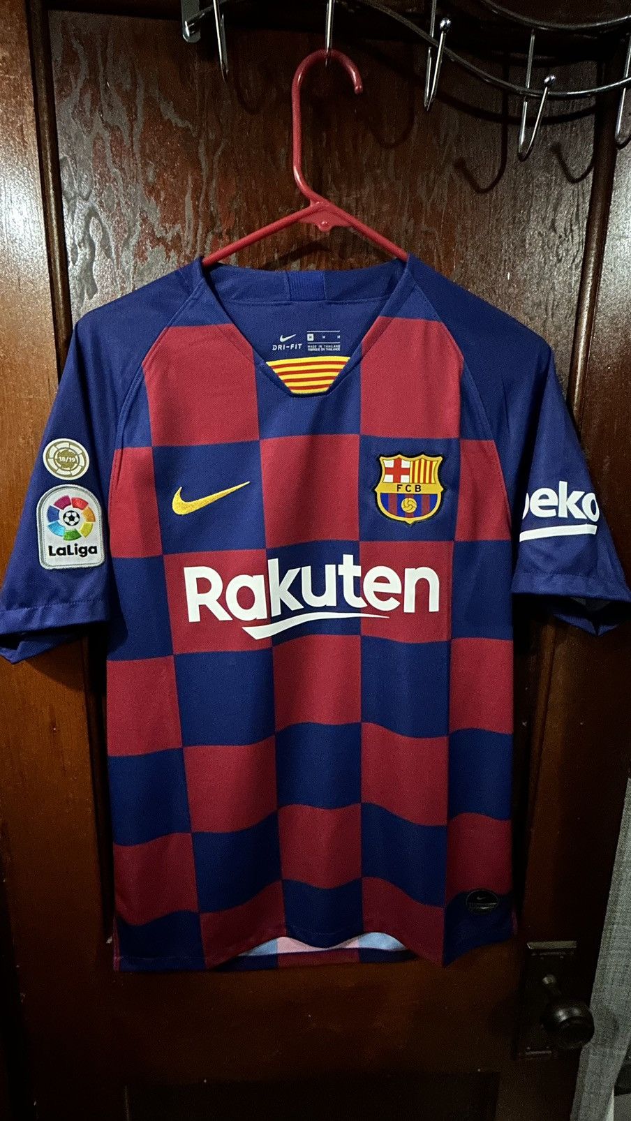 Nike Barcelona Lionel Messi Home Jersey 19/20 Size US M / EU 48-50 / 2 - 1 Thumbnail