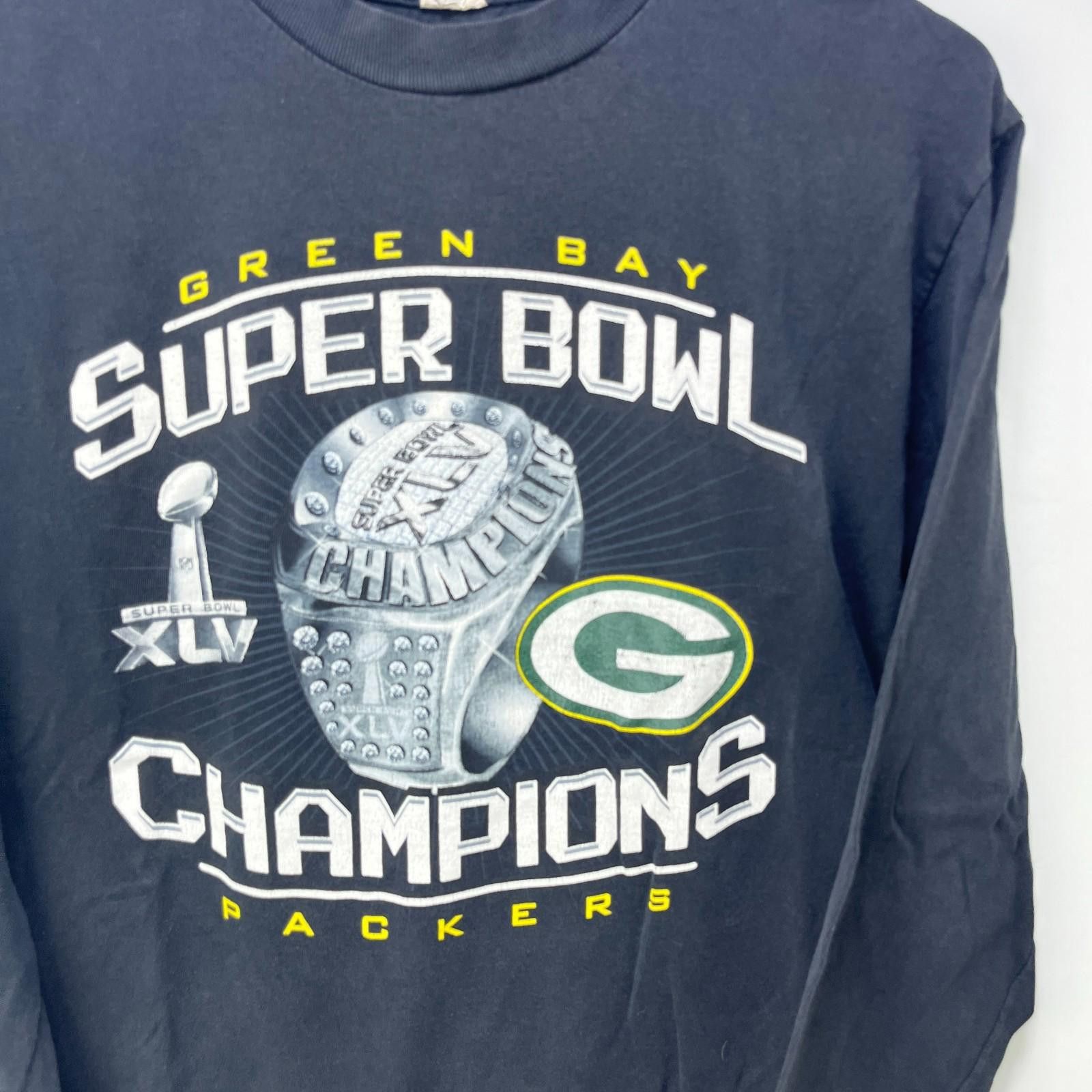 Other Vintage Green Bay Packers Super Bowl Champs Shirt Medium Size ONE SIZE - 2 Thumbnail
