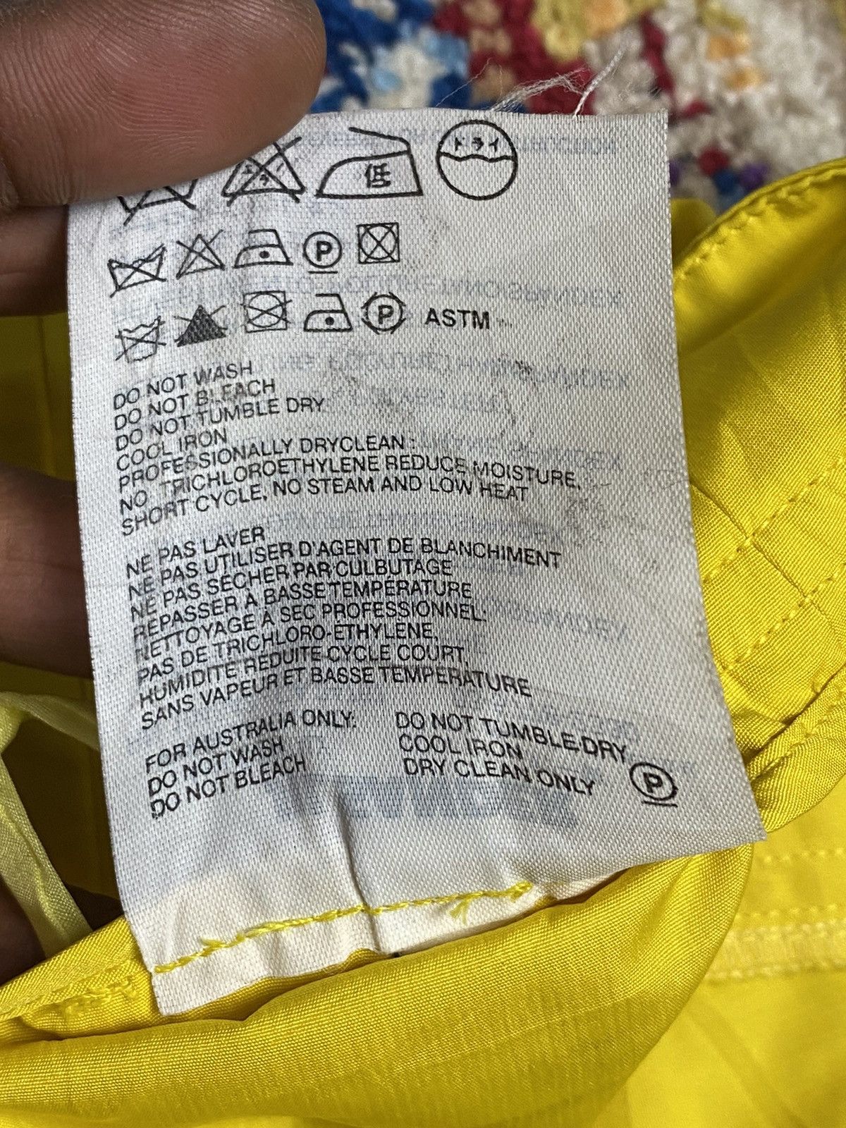 Jil Sander Jil Sander Yellow Men's Beach Cropped Shorts W32 Size US 32 / EU 48 - 6 Thumbnail
