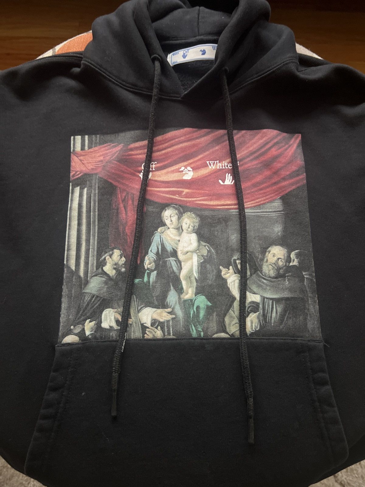 Off-White Off-White Hoodie (Black) Size US S / EU 44-46 / 1 - 11 Thumbnail