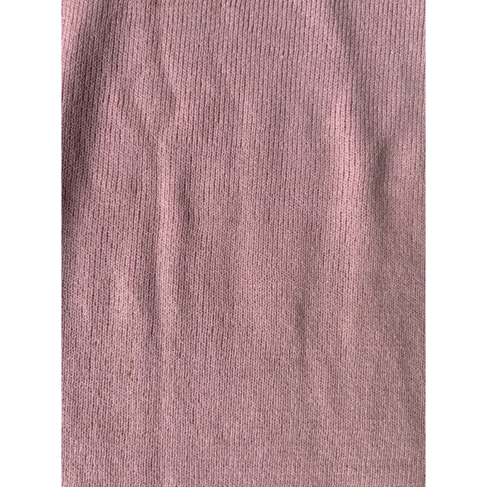 Vintage VINTAGE? Kourosh Pink Sleeves Cocktail Dress Womens 12 Barbie Dress Womens Short Pink Party/Cocktail Barbie Bodycon Tank Dress Round Neck Pullover Size XL / US 12-14 / IT 48-50 - 5 Thumbnail