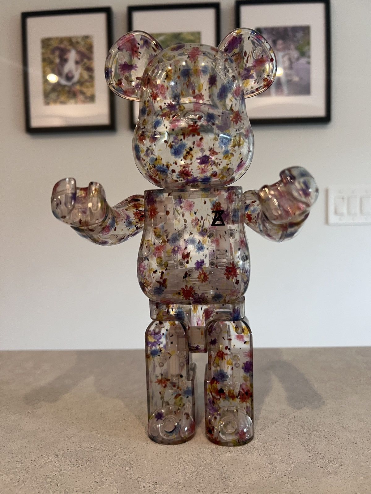 Other Medicom Anever x Bearbrick 400 Toy Clear Bear Size ONE SIZE - 3 Thumbnail