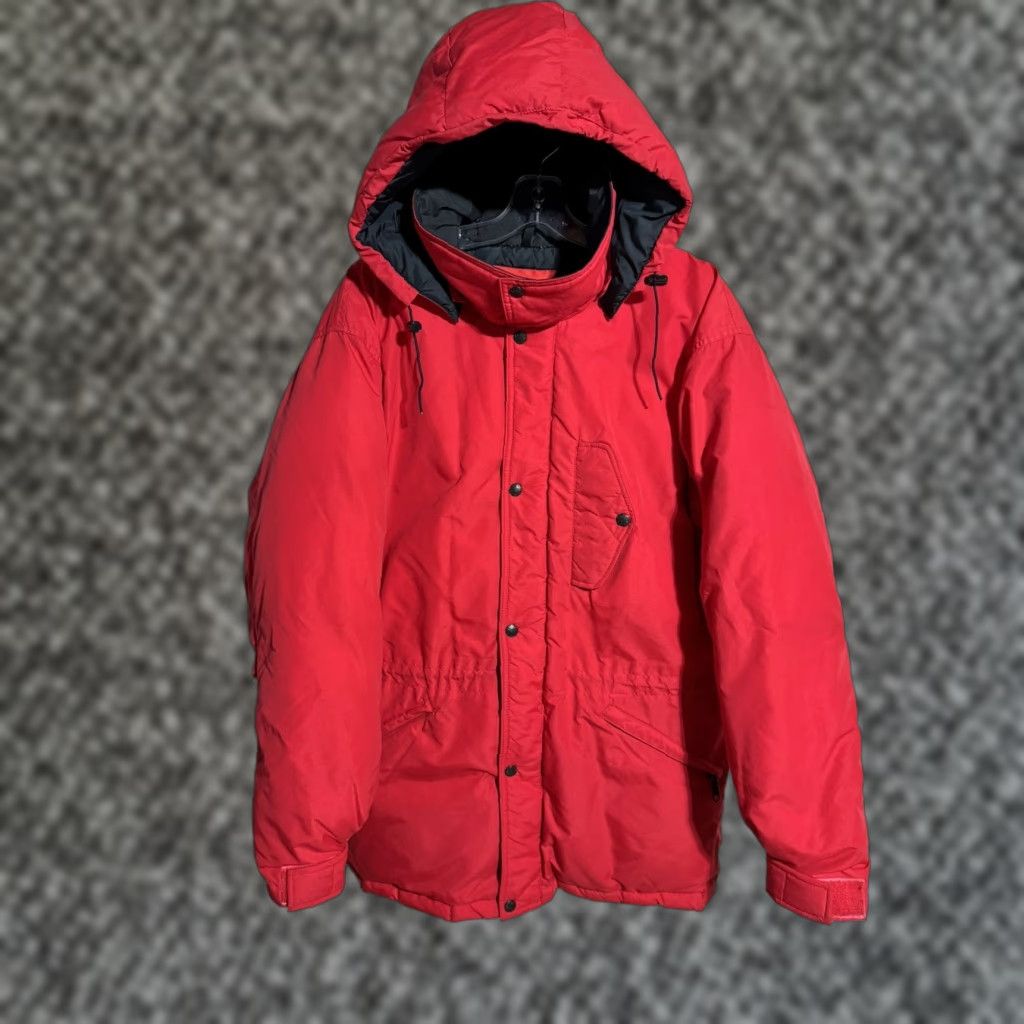 The North Face VINTAGE The North Face Red Label Goose Down Puffer Parka Jacket L Men's Red 80s Outdoor Insulated Size US L / EU 52-54 / 3 - 1 Thumbnail