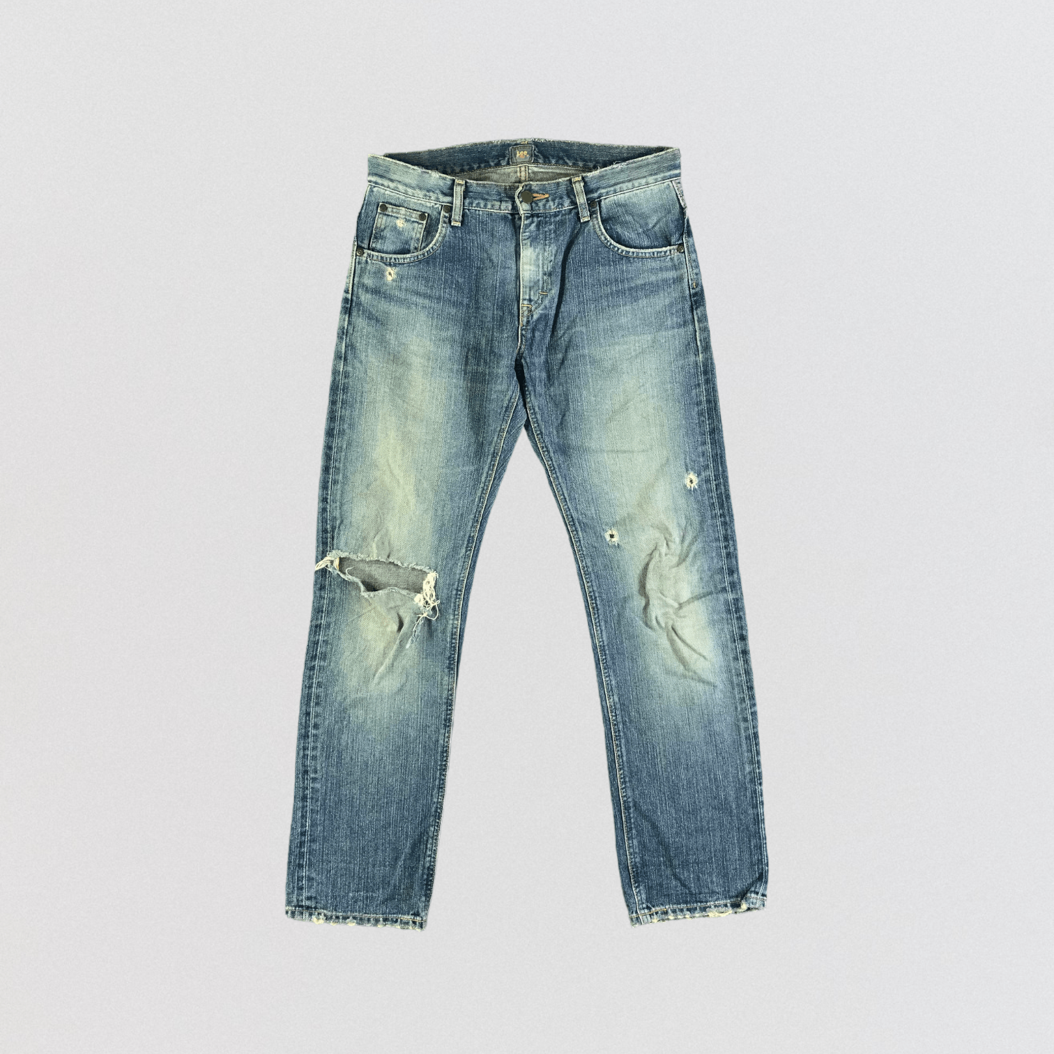 Lee Vintage 90s Lee Selvedge Jeans-JM3526 Size US 33 - 1 Thumbnail