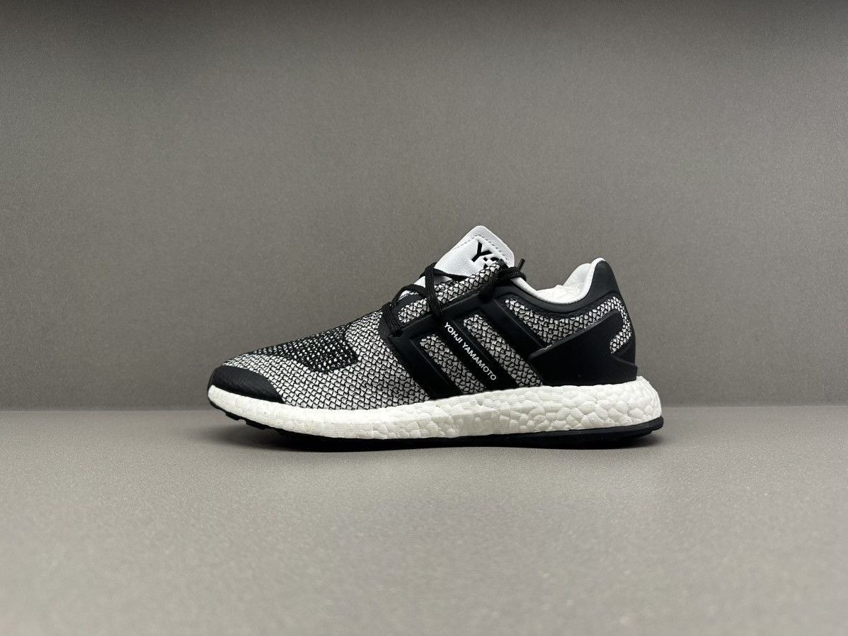 Adidas × Y-3 Adidas Y-3 Pureboost White Black Size US 8 / EU 41 - 5 Thumbnail