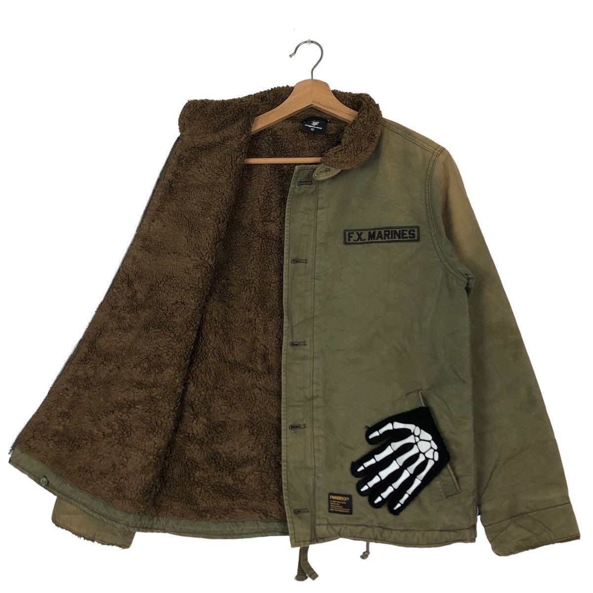 Japanese Brand 🔥Sun Faded Design Hunting Jacket F.X. Marines Military Size US M / EU 48-50 / 2 - 9 Thumbnail
