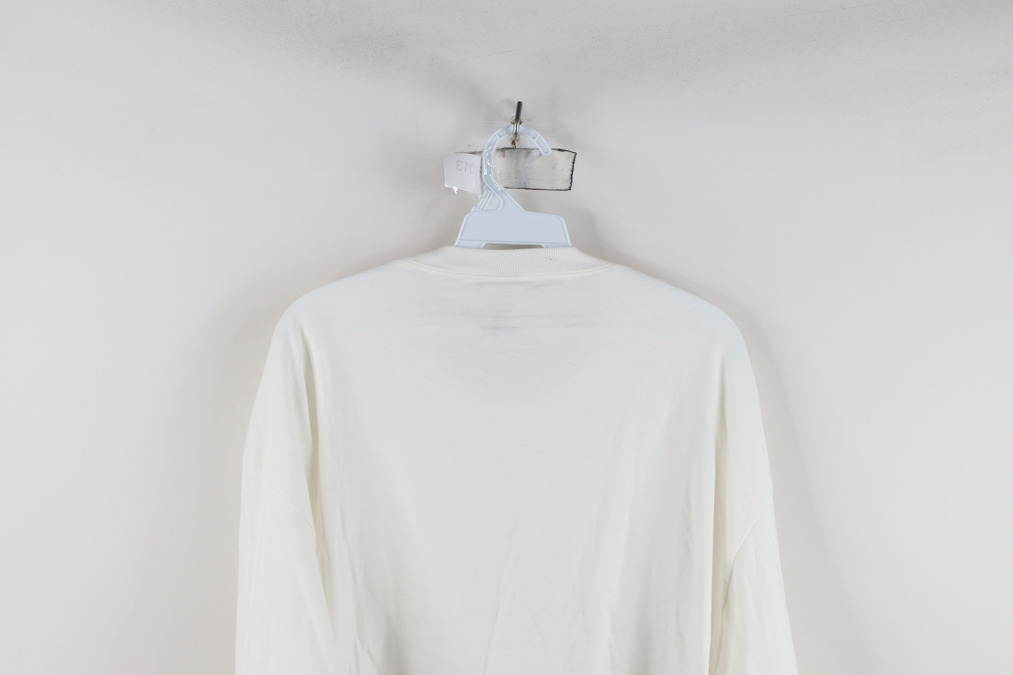Hanes Vintage Hanes Beefy Heavyweight Long Sleeve T-Shirt White Size US XL / EU 56 / 4 - 13 Thumbnail