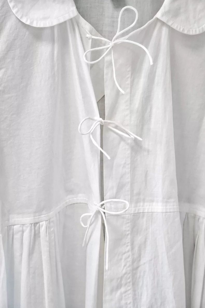Comme des Garcons Comme des Garcons Gold ingot collar with pure cotton shirt Size M / US 6-8 / IT 42-44 - 5 Thumbnail