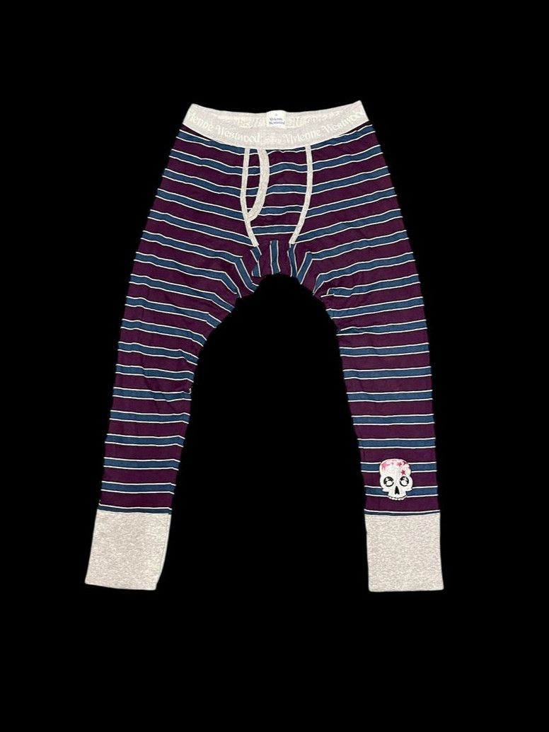 Seditionaries × Vintage × Vivienne Westwood Vivienne Westwood Long Stripes Underwear Size US 28 / EU 44 - 1 Thumbnail