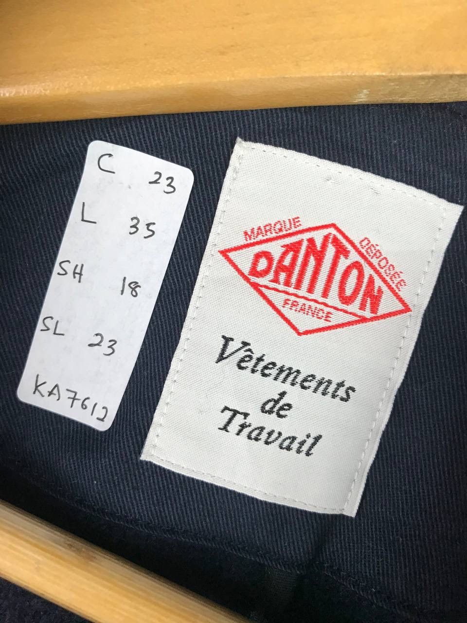 Danton × Japanese Brand Vintage Danton Vetements Long Wool Jacket Size US L / EU 52-54 / 3 - 4 Thumbnail