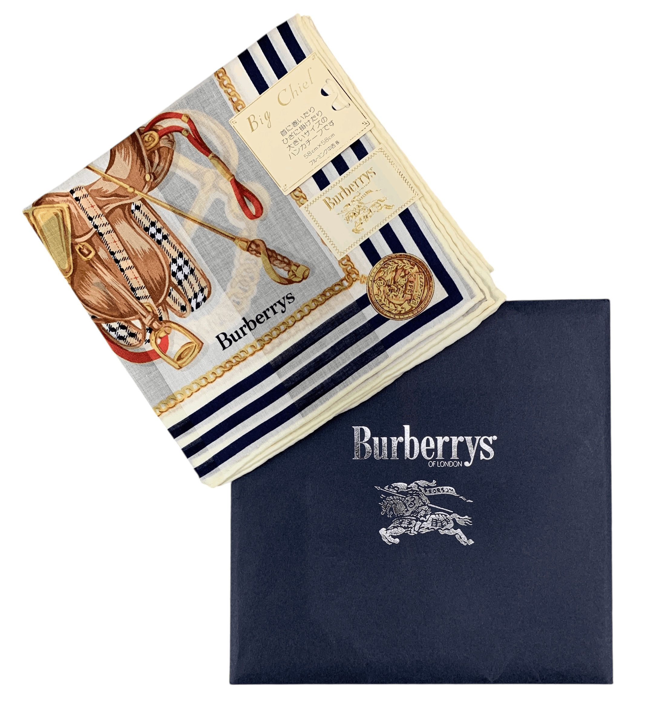 Burberry Burberrys Handkerchief / Neckerchief HKA1023 Size ONE SIZE - 8 Thumbnail